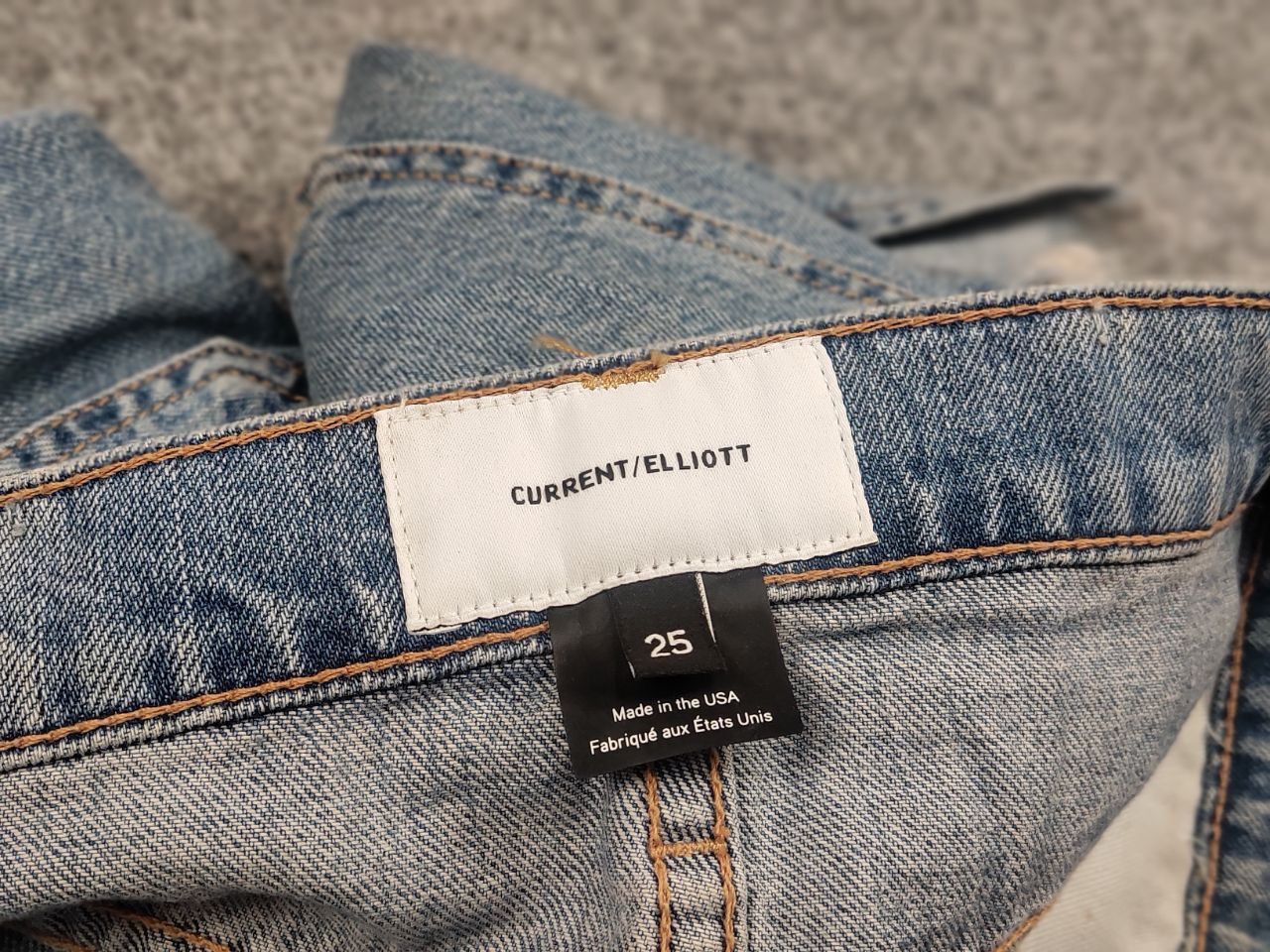 Current/Elliot Current Elliott Design mini Distressed denim Blue Skirt Size 25" / US 0 / IT 36 - 13 Thumbnail