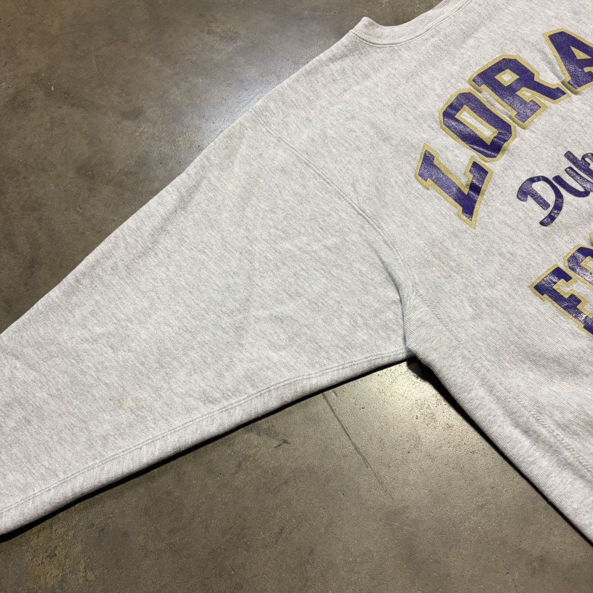 Champion Vintage 90s Champion Reverse Weave Sweatshirt Loras Football Size US L / EU 52-54 / 3 - 6 Thumbnail