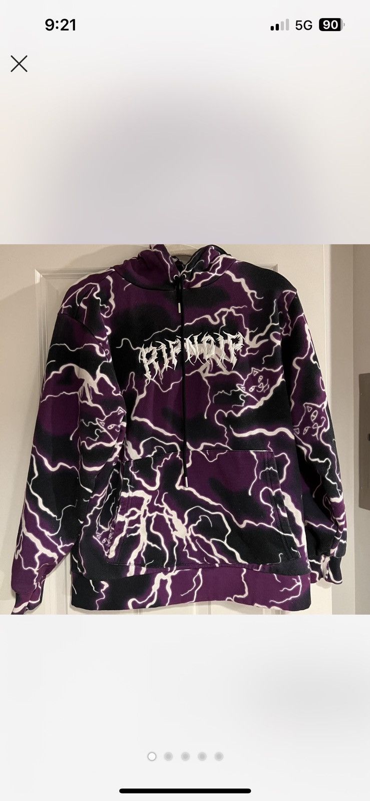 RIPNDIP Rip N Dip Lightning Hoodie Size US M / EU 48-50 / 2 - 1 Thumbnail