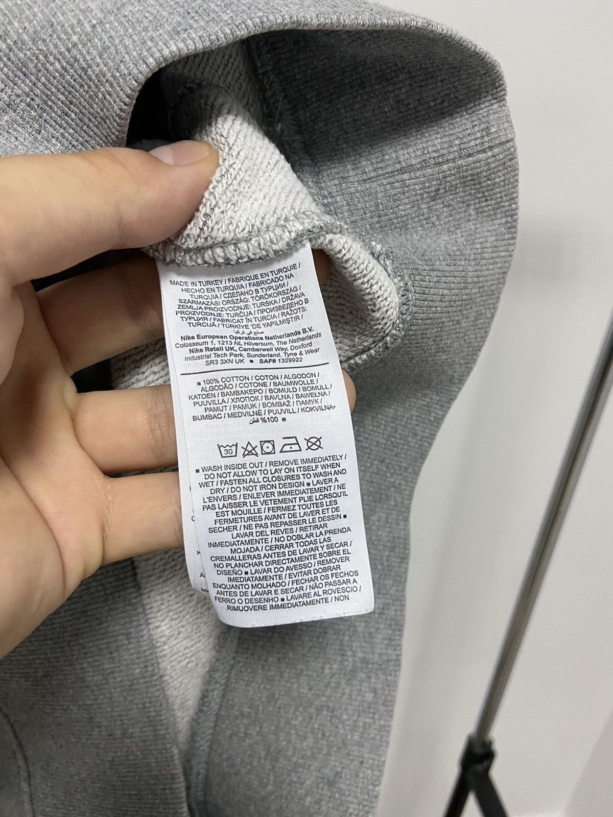 Nike × Vintage Nike Sweatshirt 1/3 zip Vintage Embroidered Swoosh Logo Y2K Size US M / EU 48-50 / 2 - 6 Thumbnail