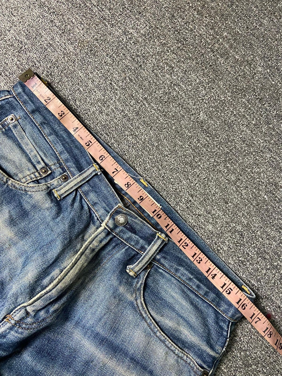 Gap × Japanese Brand × Vintage GAP 1969 Straight Cut Denim Jeans (132) Size US 33 - 6 Thumbnail