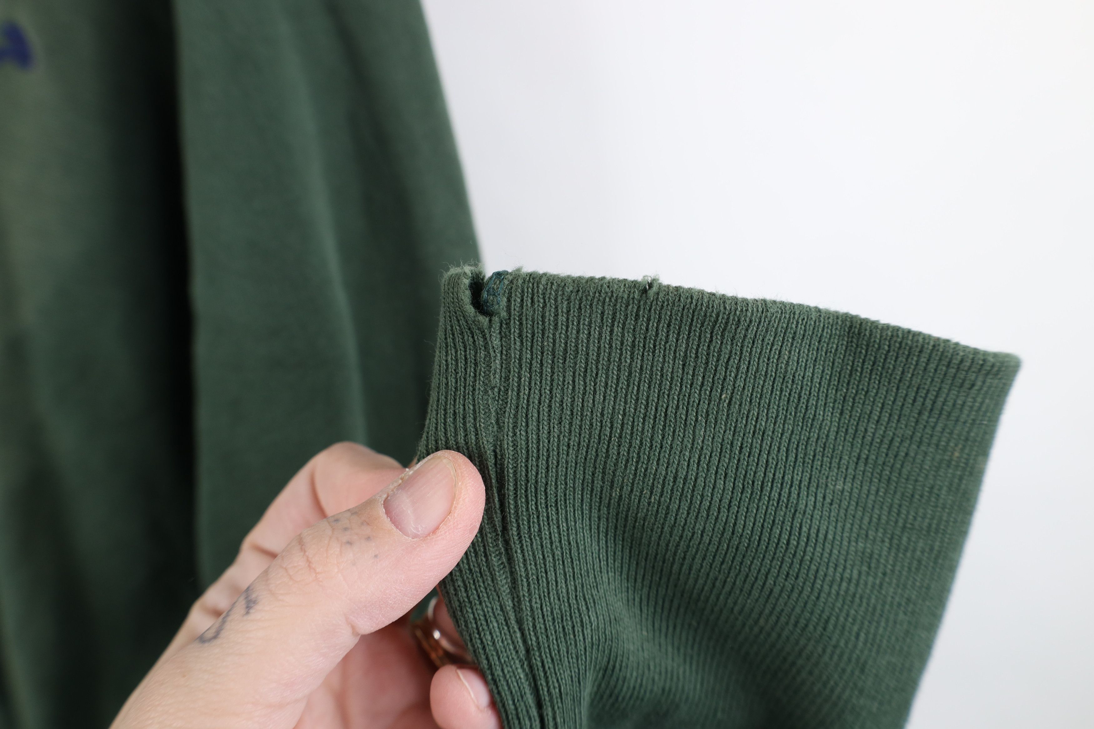 Champion Vintage 80s Champion Reverse Weave Rowing Sweatshirt Green Size US XXL / EU 58 / 5 - 8 Thumbnail