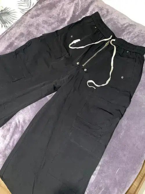 Other Wide Leg Drawstring Cargo Pants Baggy Size US 34 / EU 50 - 4 Thumbnail