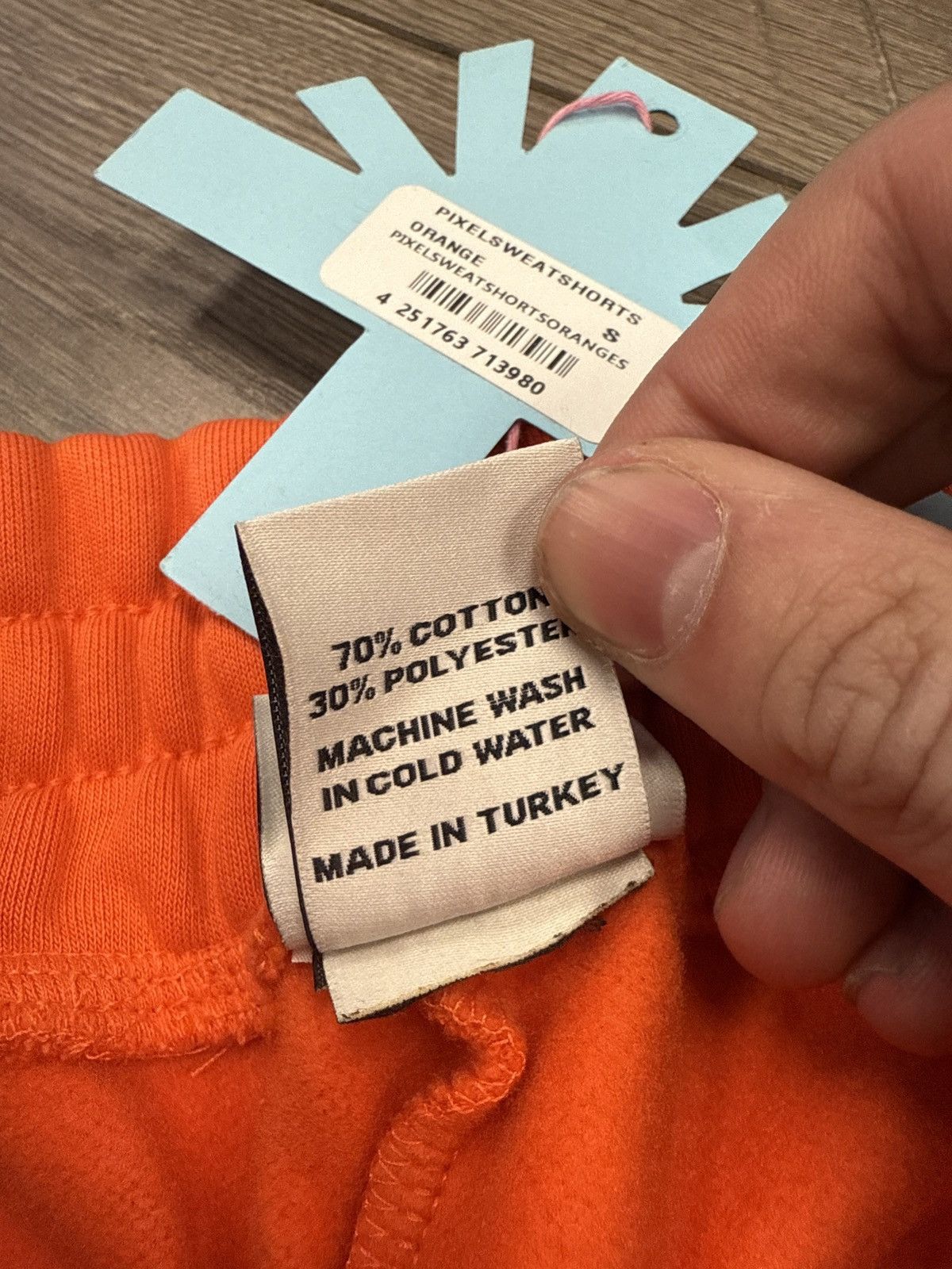 Vertabrae Vertebrae 6pm orange sweat shorts small Size US 30 / EU 46 - 3 Thumbnail