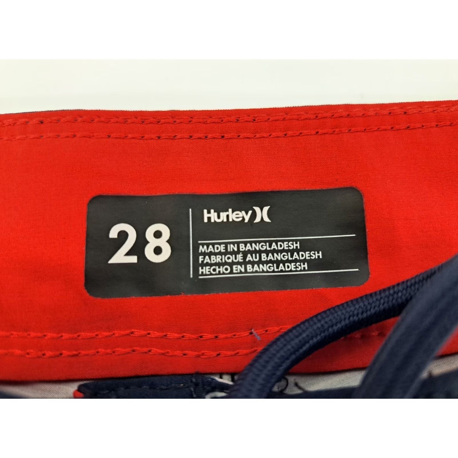 Hurley Hurley Board Shorts Mens Size 28 Surf Red,White,Blue Stars #4291 Size US 28 / EU 44 - 7 Thumbnail