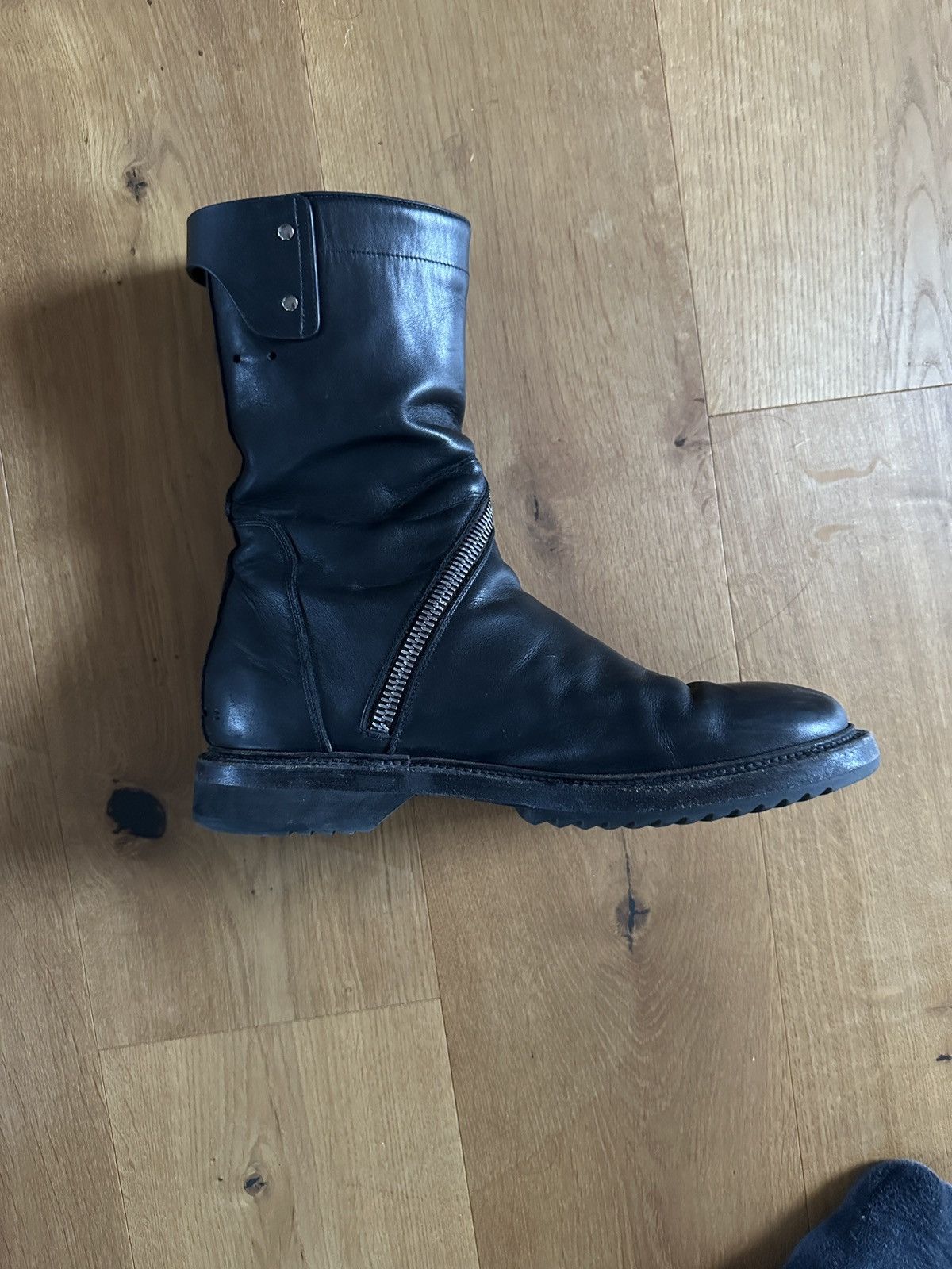 Rick Owens Rick Owens Spiral Limo Boots Size US 11 / EU 44 - 3 Thumbnail