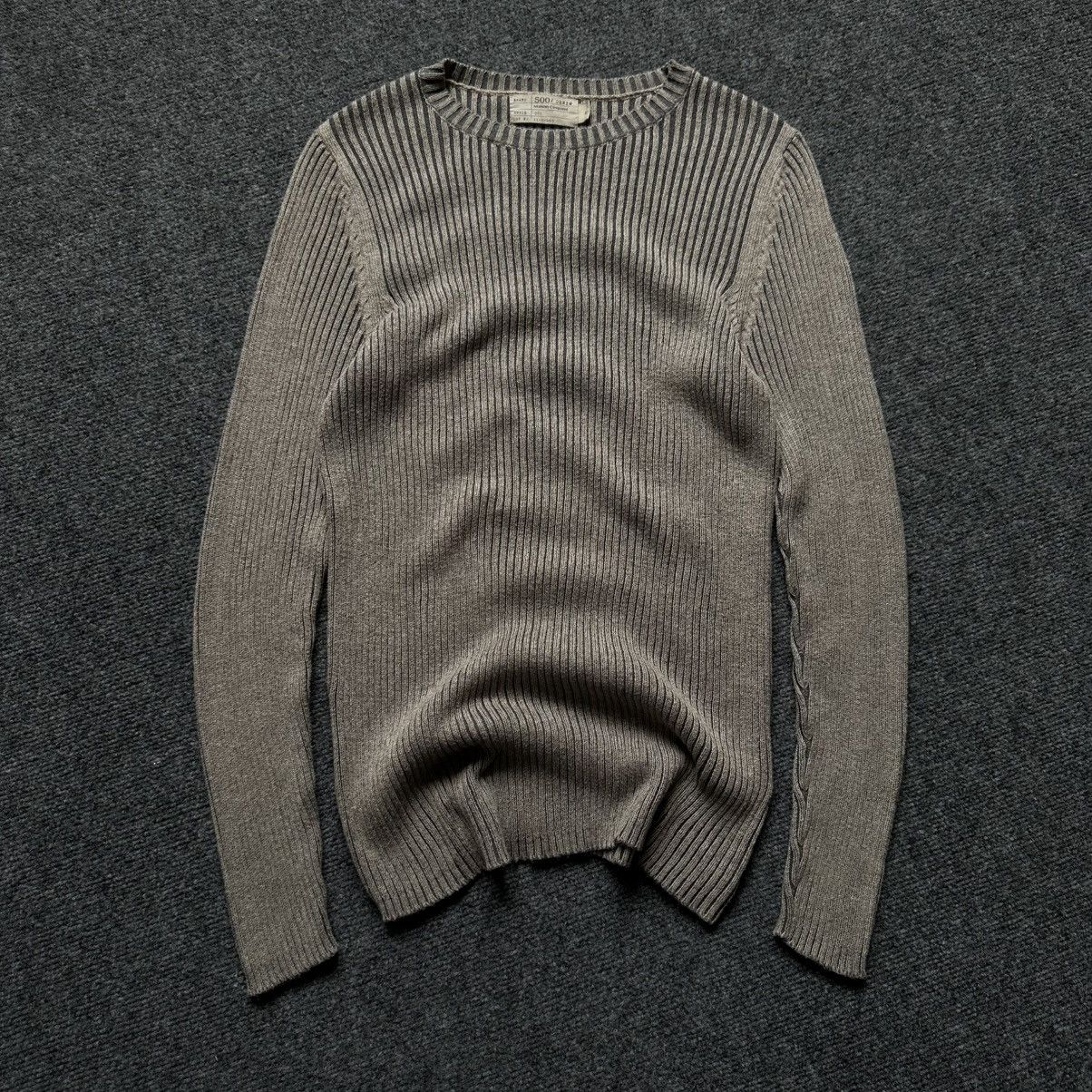 If Six Was Nine VTG Knit 500 Denim Maison Cinqcent Size S Knit Sweater 00s Size US S / EU 44-46 / 1 - 3 Thumbnail