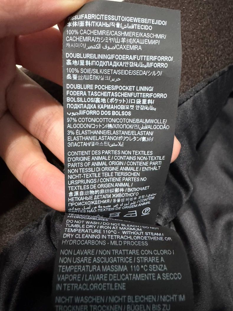 Yves Saint Laurent Saint Laurent Lady's cashmere coat 2502-Nextarrow Size XXS / US 00 / IT 34 - 8 Thumbnail