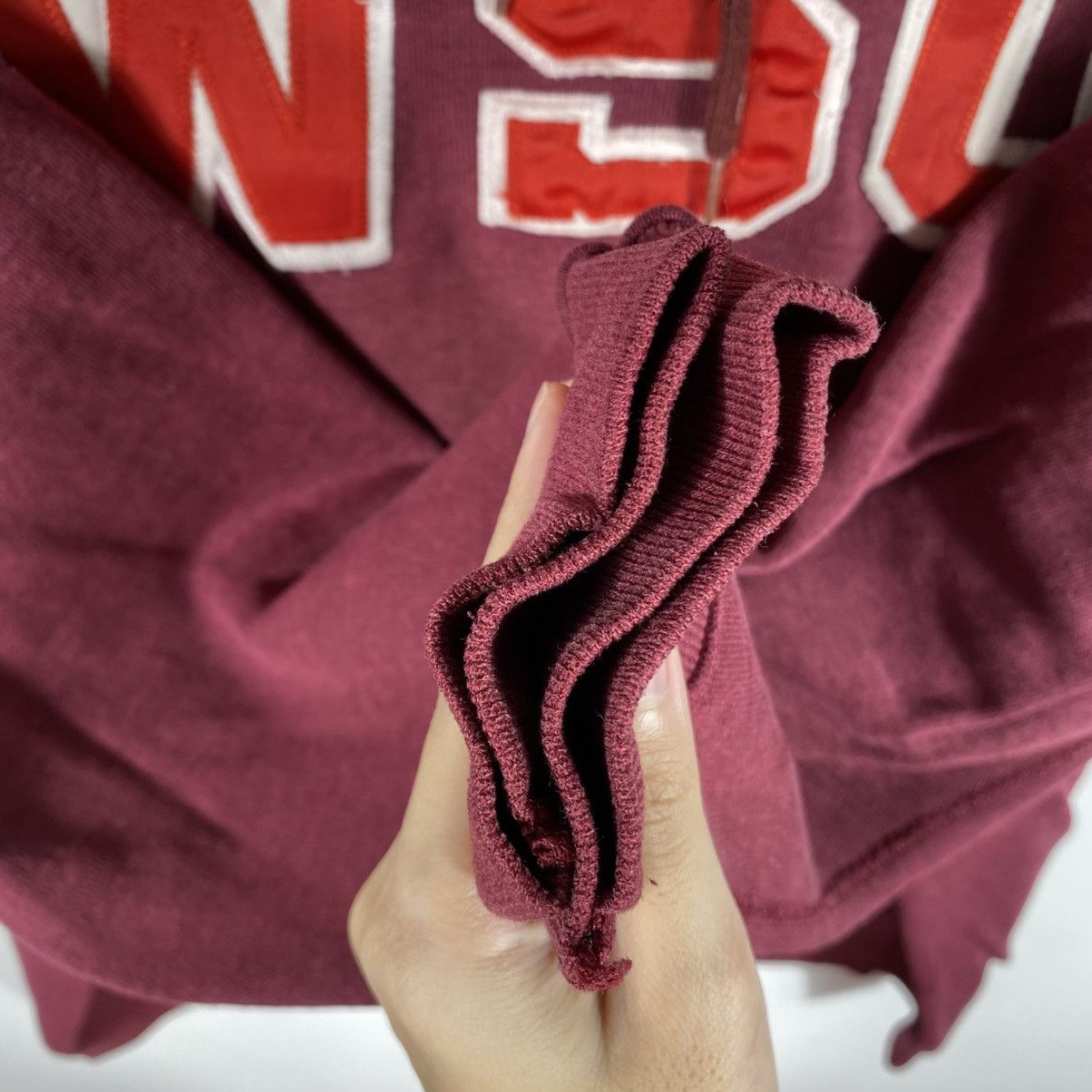Vintage Vintage 99's WSU Cougars Washington State University Hoodie Size US L / EU 52-54 / 3 - 3 Thumbnail