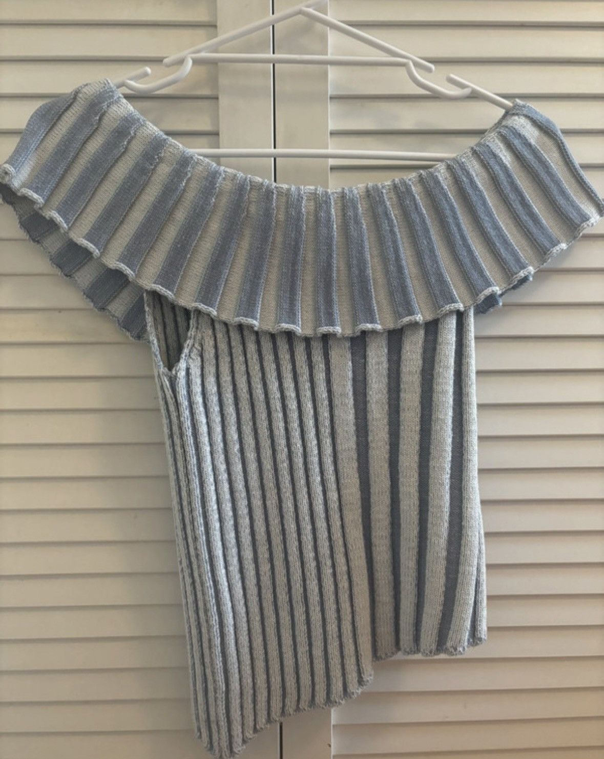 Other Reclaimed vintage asymmetrical shoulder top Size XS / US 0-2 / IT 36-38 - 2 Thumbnail