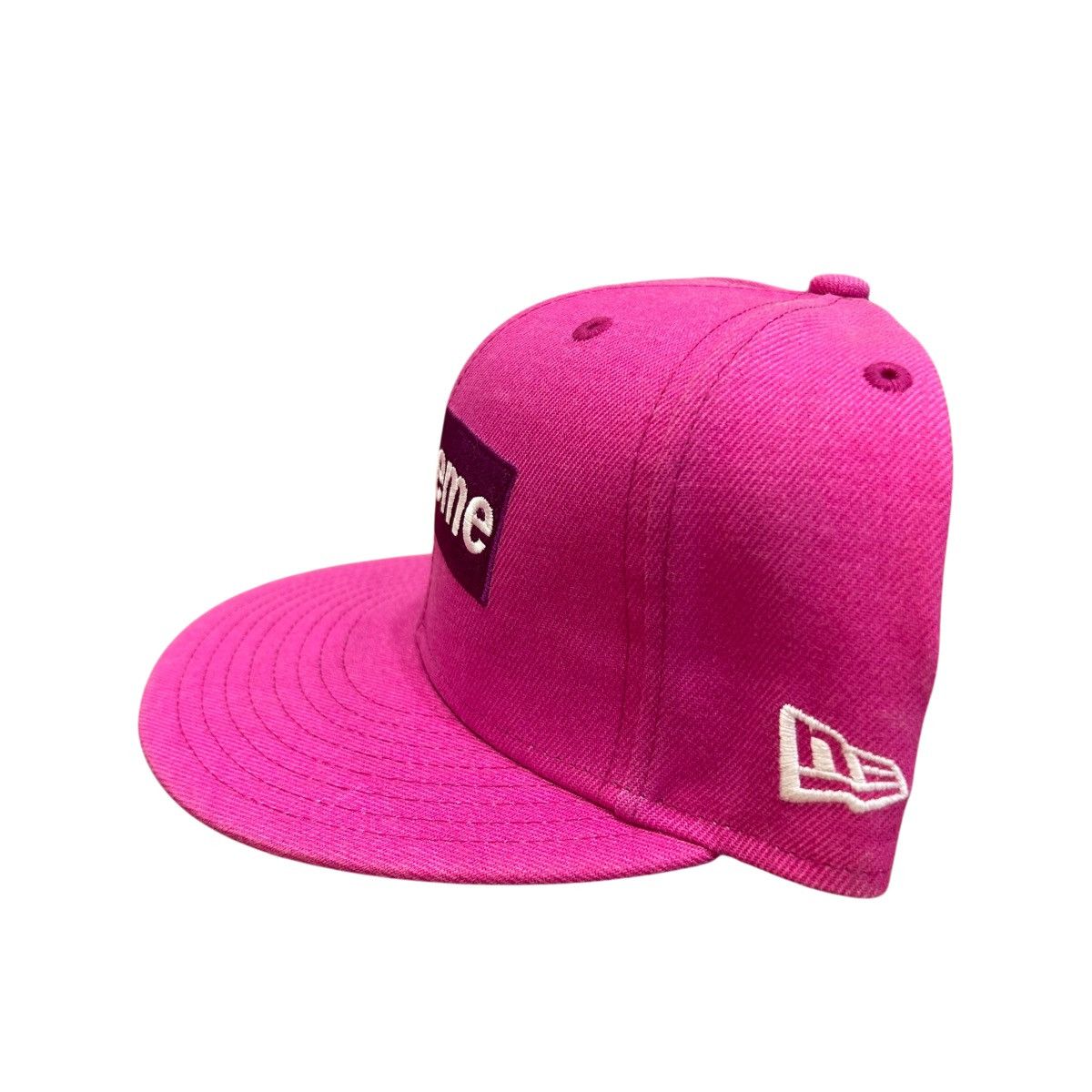 Supreme Supreme New Era Pink Box Logo Sample Hat Size ONE SIZE - 2 Thumbnail