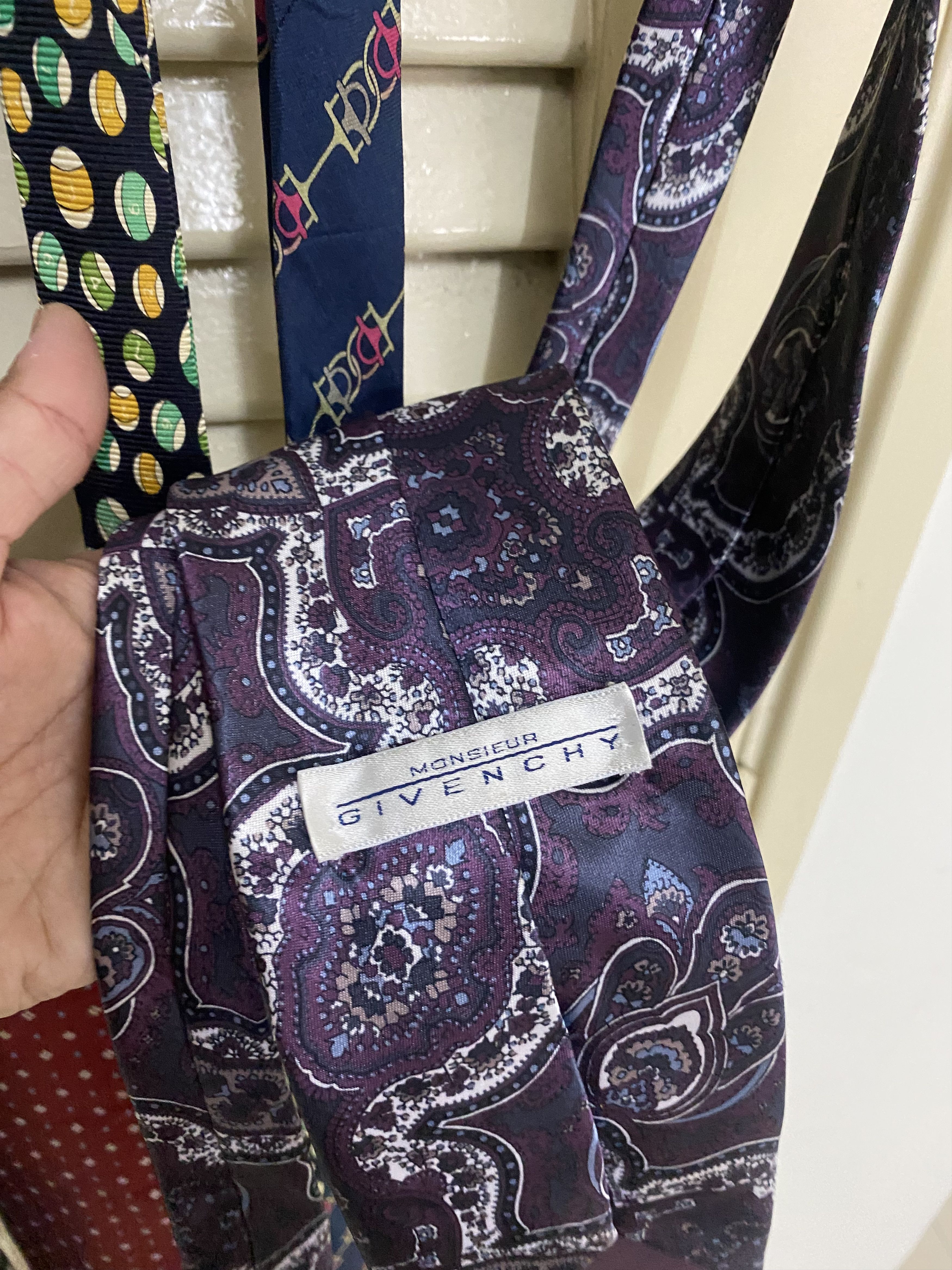 Celine Lots of Tie Gucci Moschino Versace Celine Dries Van Noten Size ONE SIZE - 4 Thumbnail