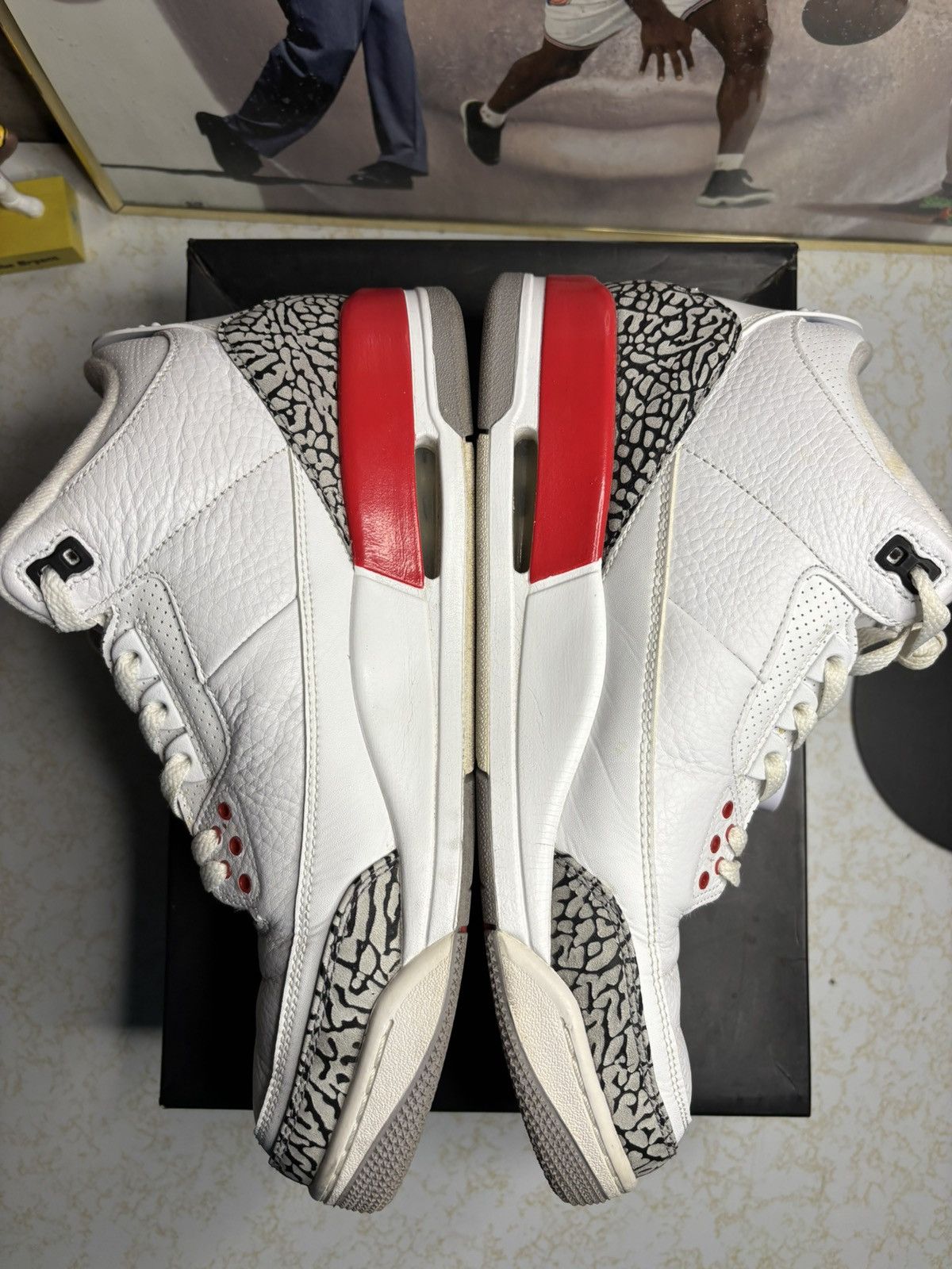 Jordan Brand Air Jordan 3 Retro Hall of Fame 2018 Size US 11.5 / EU 44-45 - 3 Thumbnail