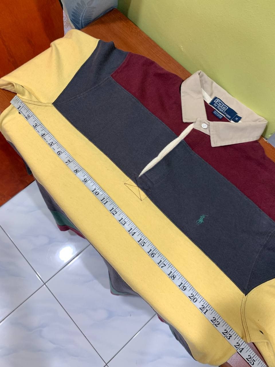 Rugby Ralph Lauren 2000s POLO RALPH LAUREN STRIPES POLO RUGBY SHIRT Size US M / EU 48-50 / 2 - 5 Thumbnail