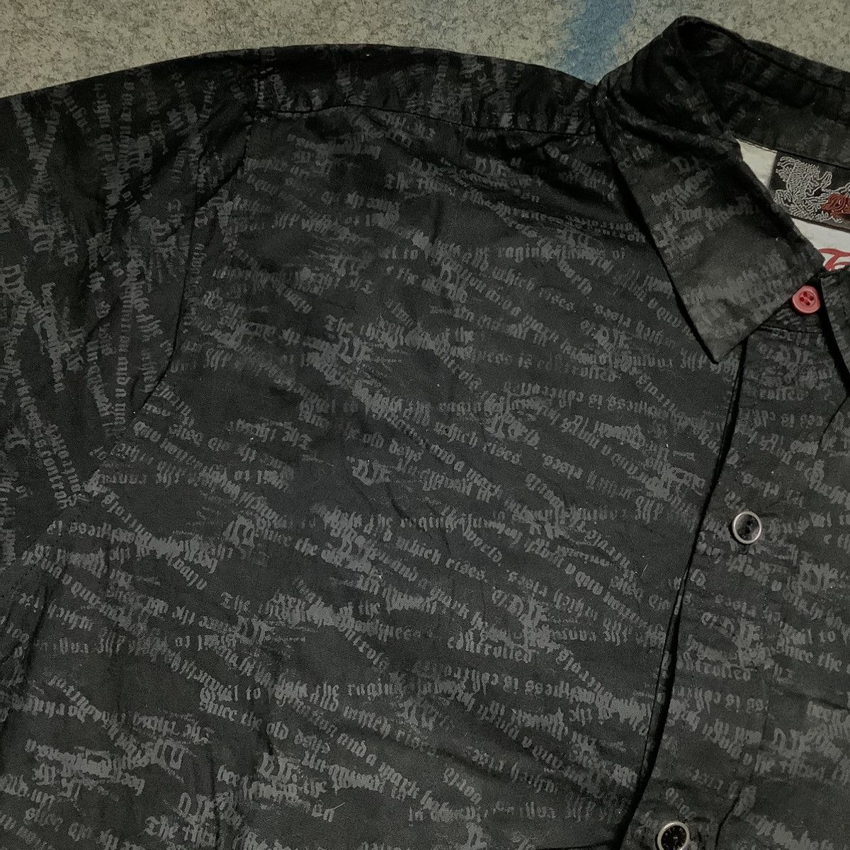 Designer × Hysteric Glamour × If Six Was Nine Y2k DjFree ifsixwasnine poem shirt like dogtown Size US L / EU 52-54 / 3 - 5 Thumbnail