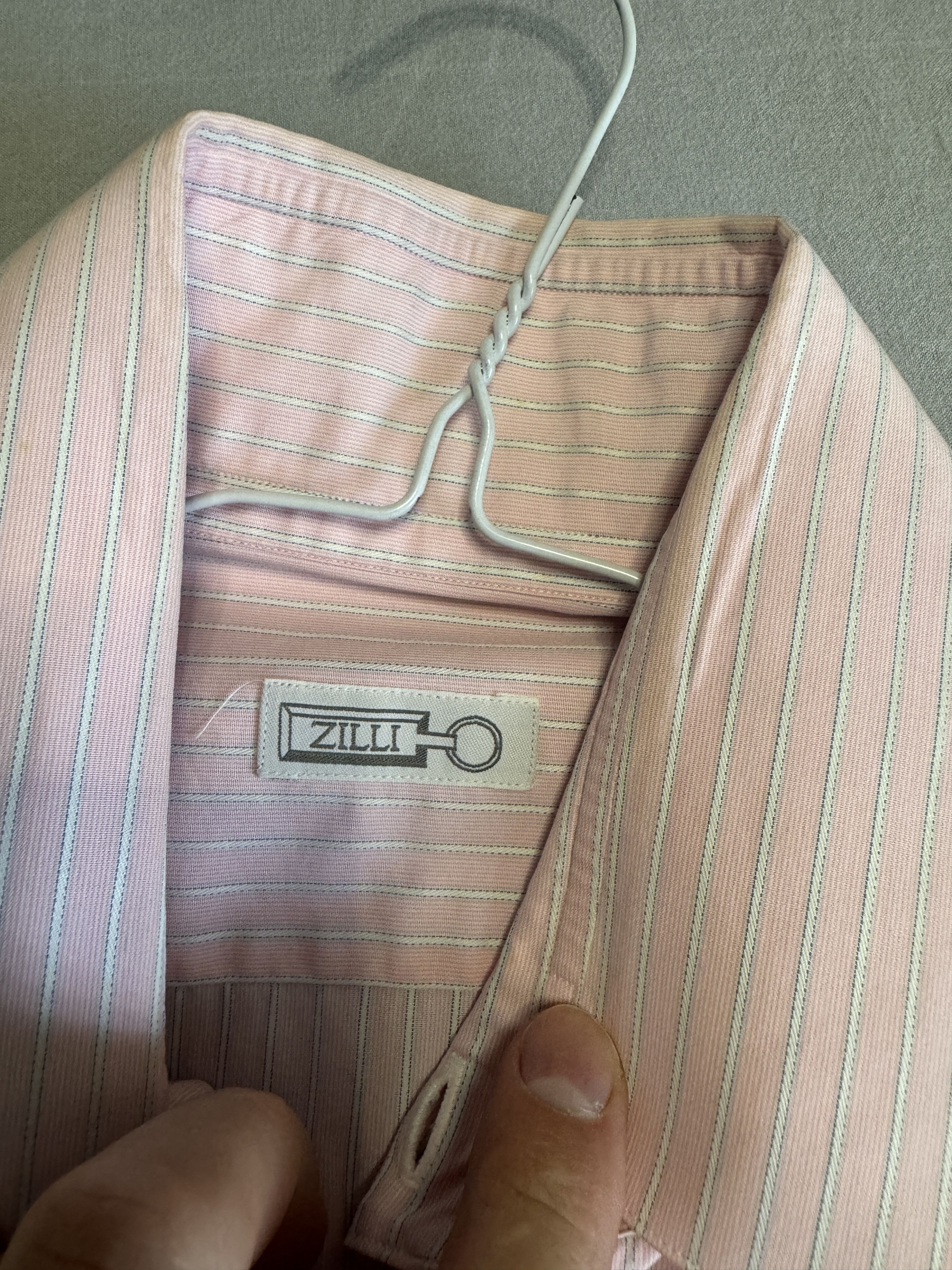 Zilli Zilli stripped shirt size 41 Size US M / EU 48-50 / 2 - 3 Thumbnail