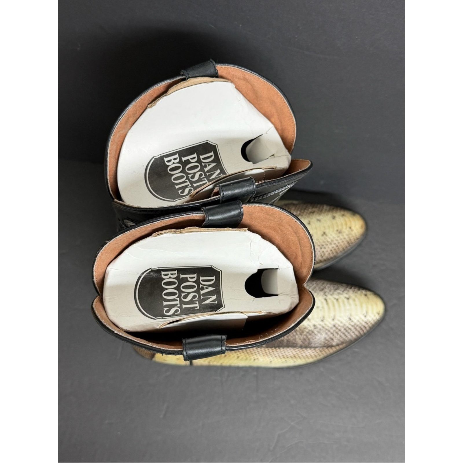 Dan Post Dan Post Exotic Python Men Size 9.5 D Snakeskin Cowboy Boots Size US 9.5 / EU 42-43 - 3 Thumbnail