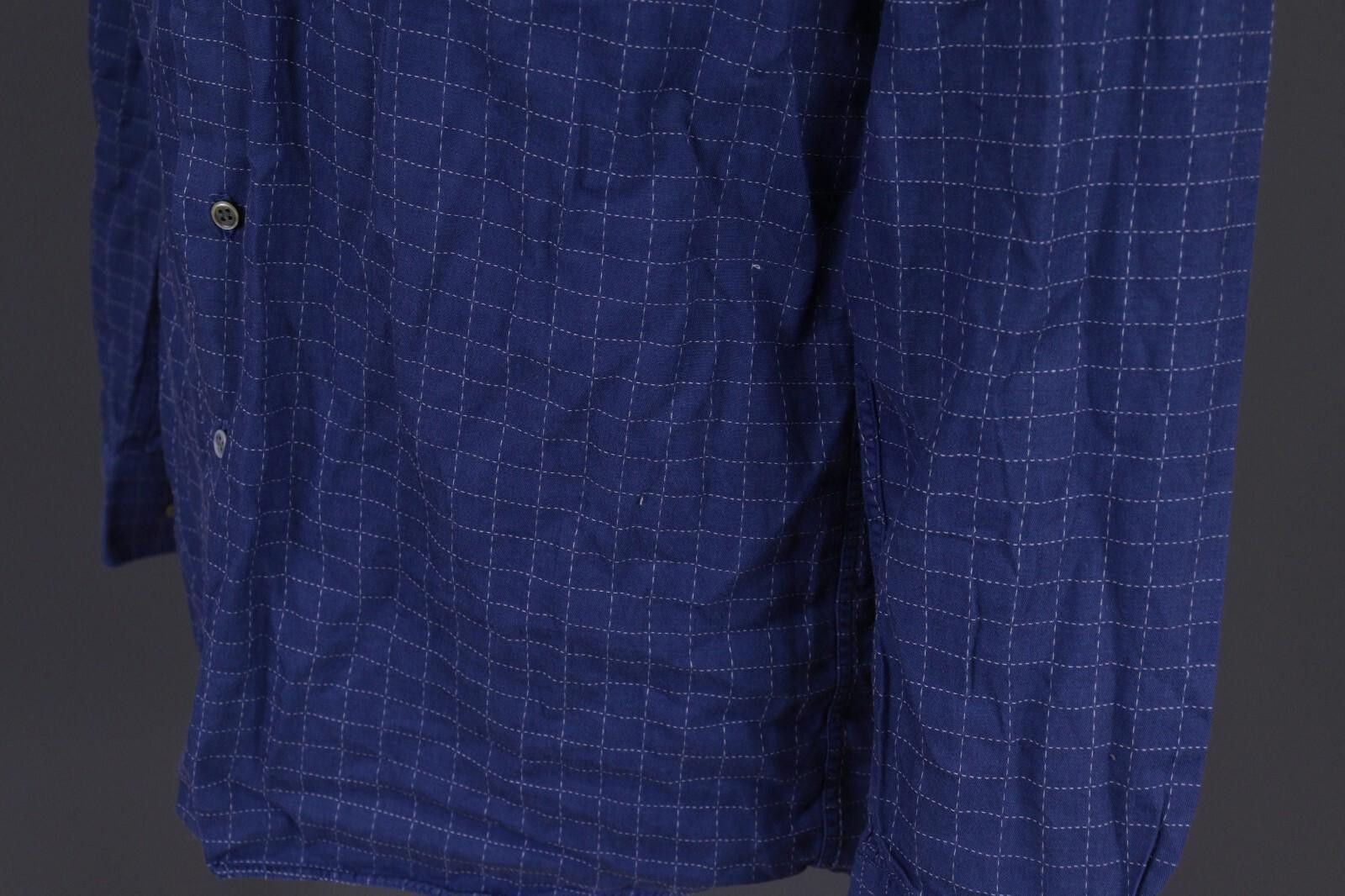 Christian Dior Monsieur Christian Dior Blue Check Dress Shirt Size 39 / 15 1/2 Size US M / EU 48-50 / 2 - 11 Thumbnail