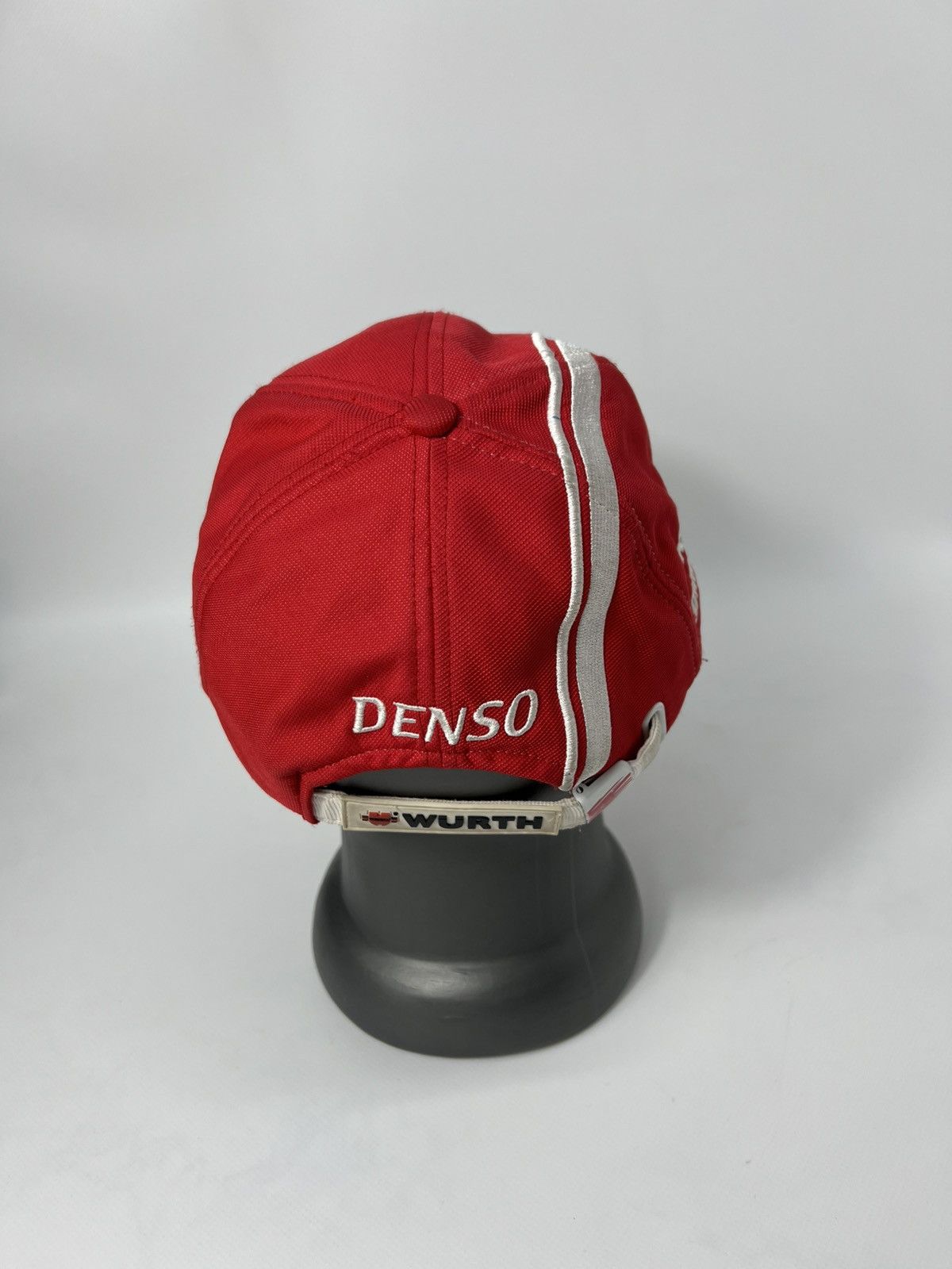 Vintage Vintage Panasonic Toyota Racing Logo Cap Grand Prix Rare Size ONE SIZE - 5 Thumbnail