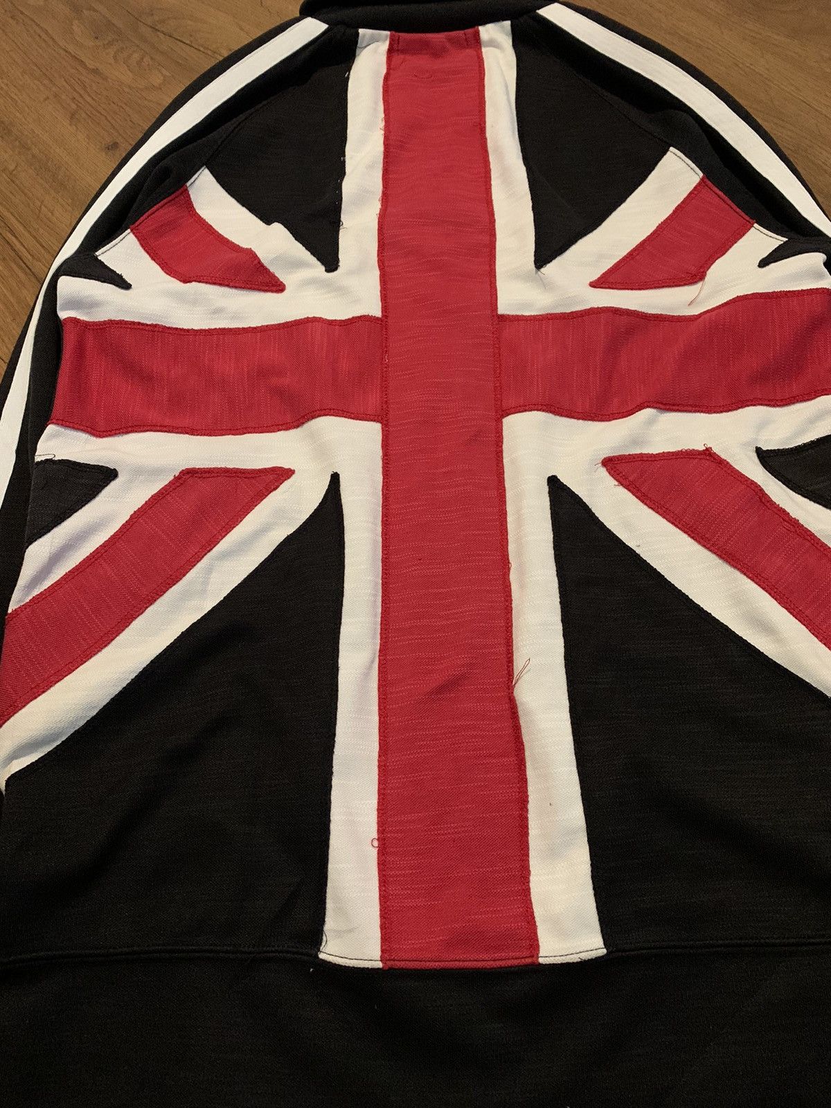 In The Attic × Japanese Brand × Vintage IN THE ATTIC tracktop jacket british flag punk rock style Size US L / EU 52-54 / 3 - 7 Thumbnail