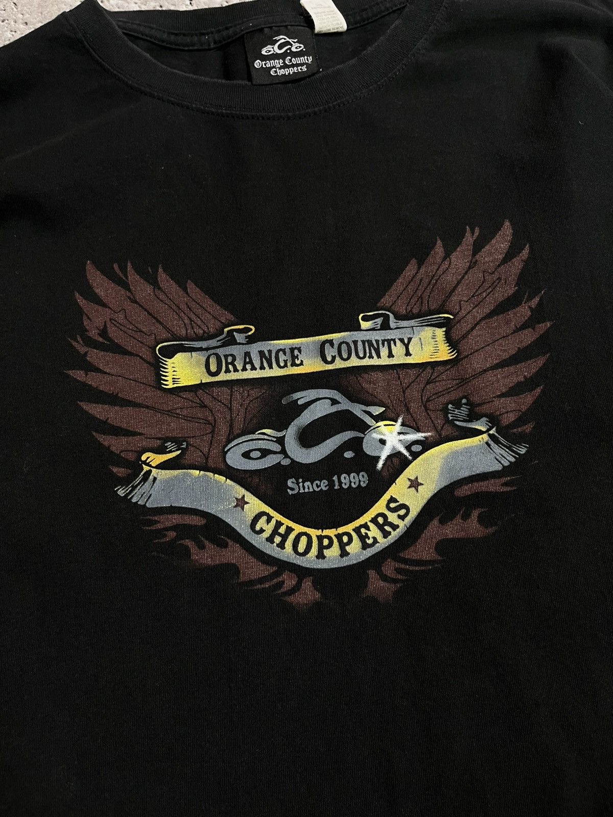 Other Orange County Choppers layered long sleeve double layer tee Size US XXL / EU 58 / 5 - 9 Thumbnail