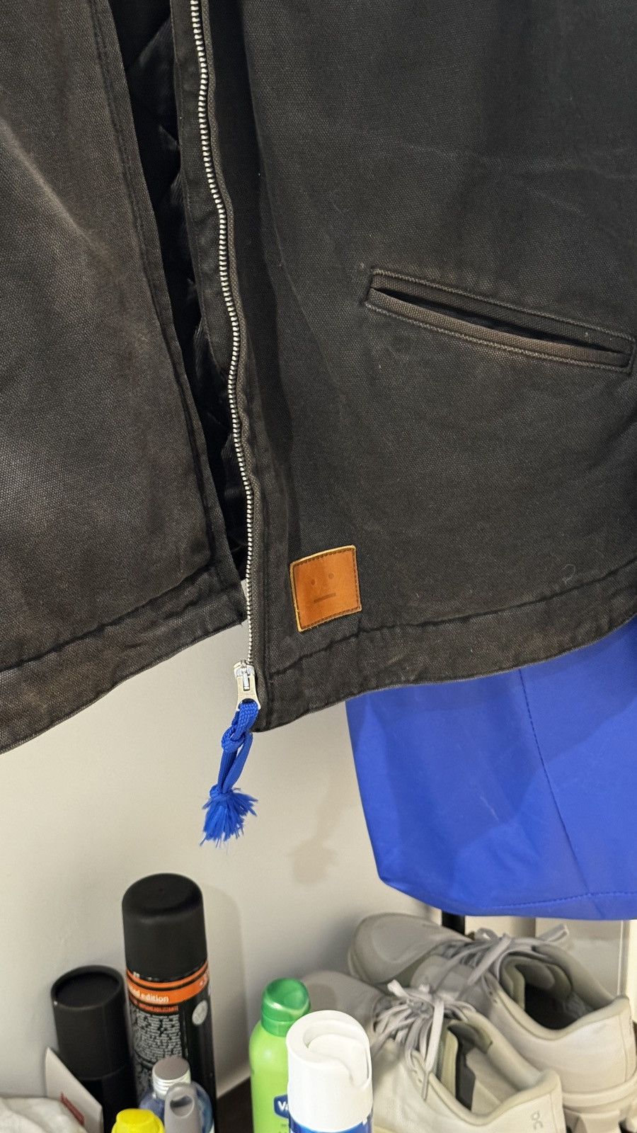 Acne Studios Acne Studios Stonewash Black Denim Jacket like Carhartt Size US M / EU 48-50 / 2 - 5 Thumbnail