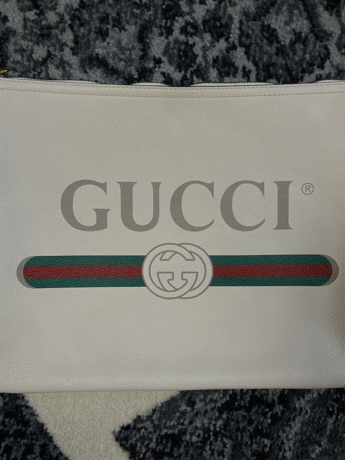Gucci Gucci Portfolio Clutch White Size ONE SIZE - 3 Thumbnail