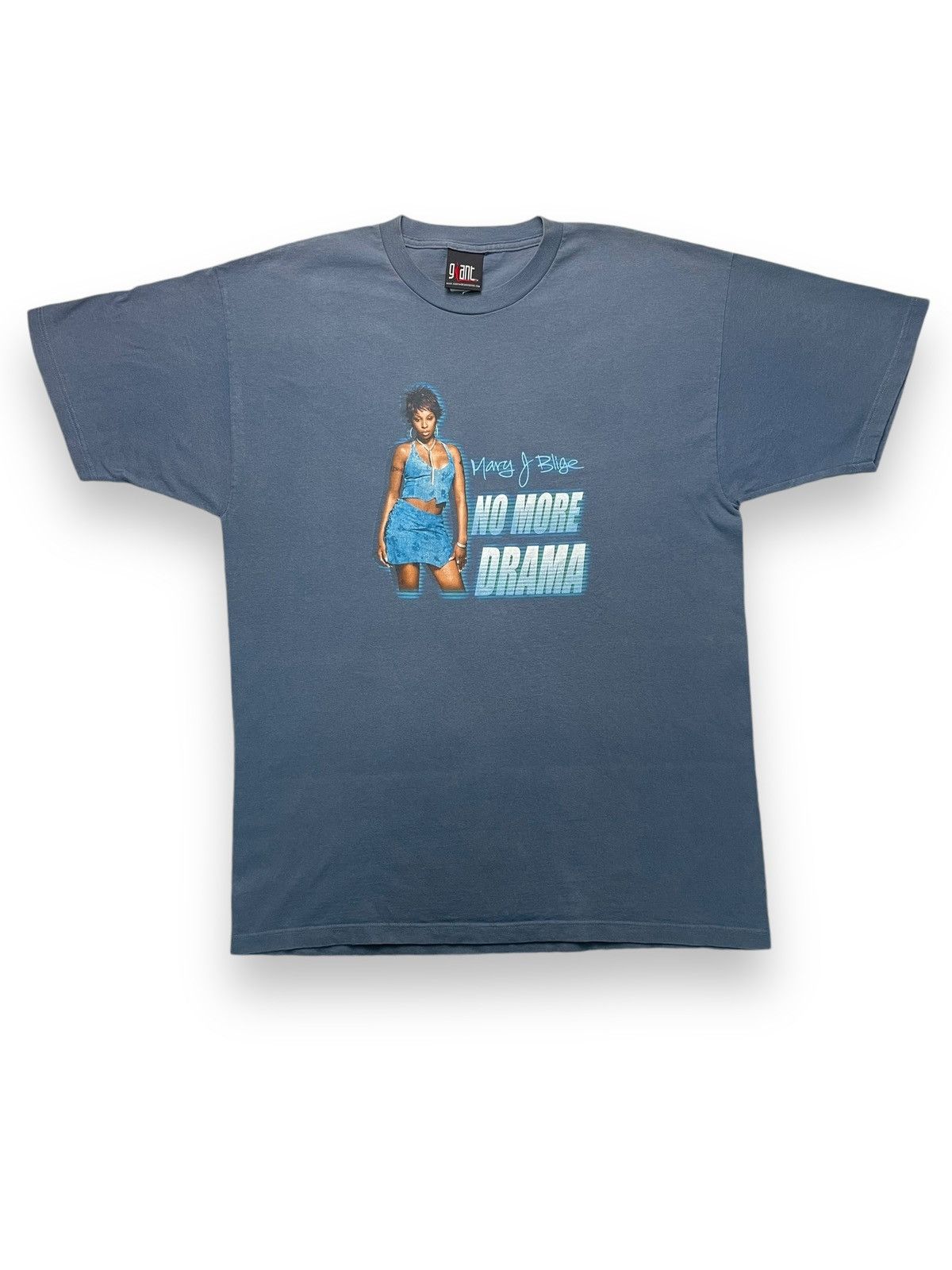 Band Tees × Rap Tees × Vintage Vintage Mary J Blige No More Drama Tour 2001 Shirt Size US XL / EU 56 / 4 - 3 Thumbnail