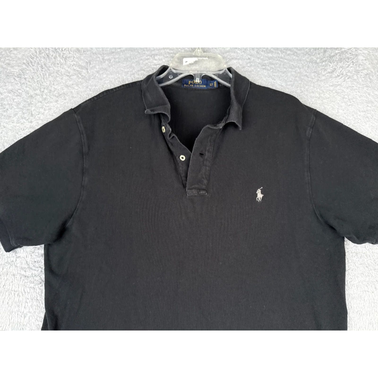 Ralph Lauren Ralph Lauren Polo Shirt Men Large Tall Black 100% Cotton Polo Shirt Size US XXL / EU 58 / 5 - 4 Thumbnail