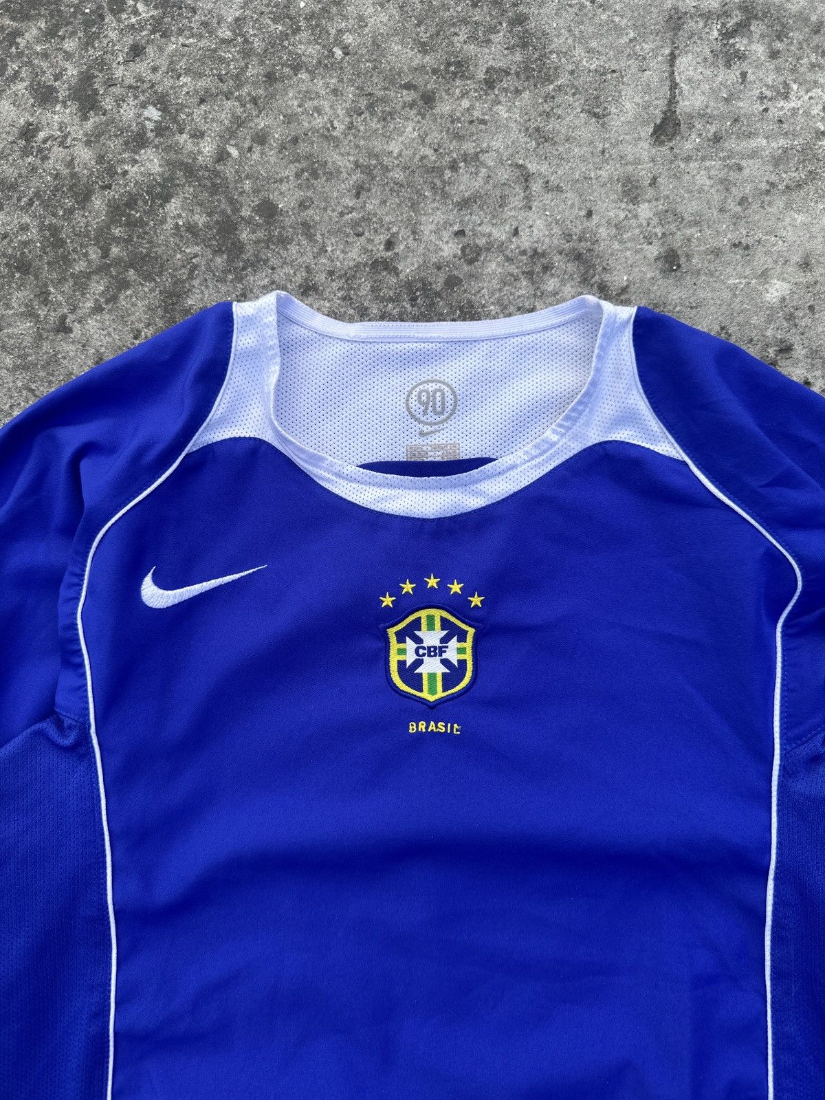 Nike Vintage Nike Brazil 8 Kaka Soccer Jersey Total 90 Style S Size US S / EU 44-46 / 1 - 2 Thumbnail