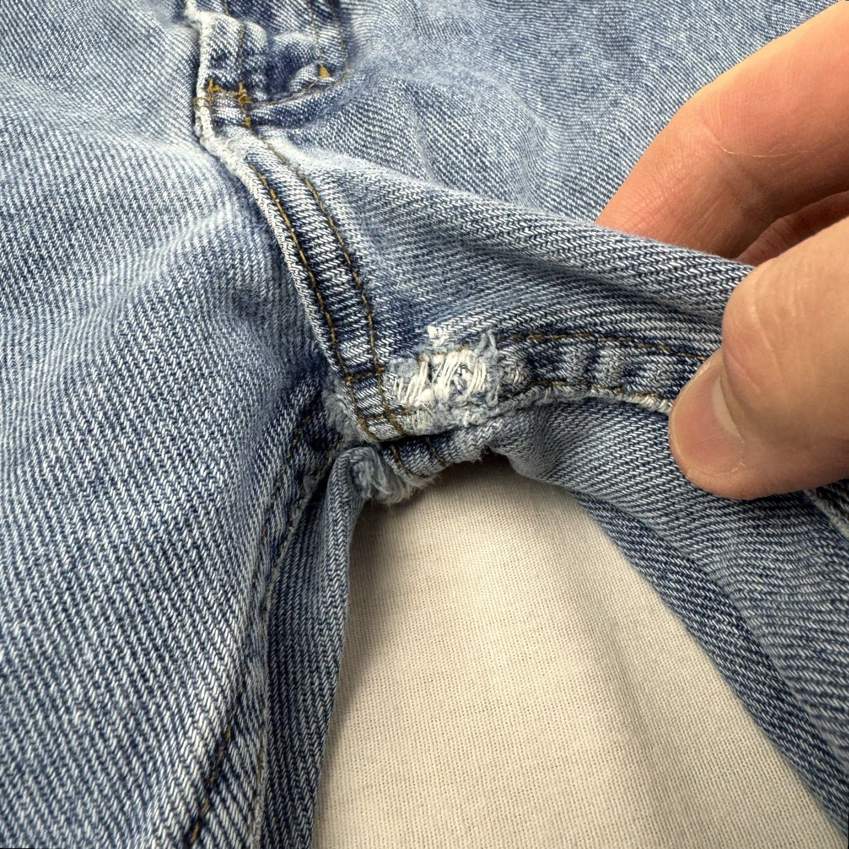 Vintage VINTAGE LEI Jeans Womens 9 Blue Bootcut Hipster Y2K 90s Flared Jeans Size 30" / US 8 / IT 44 - 4 Thumbnail