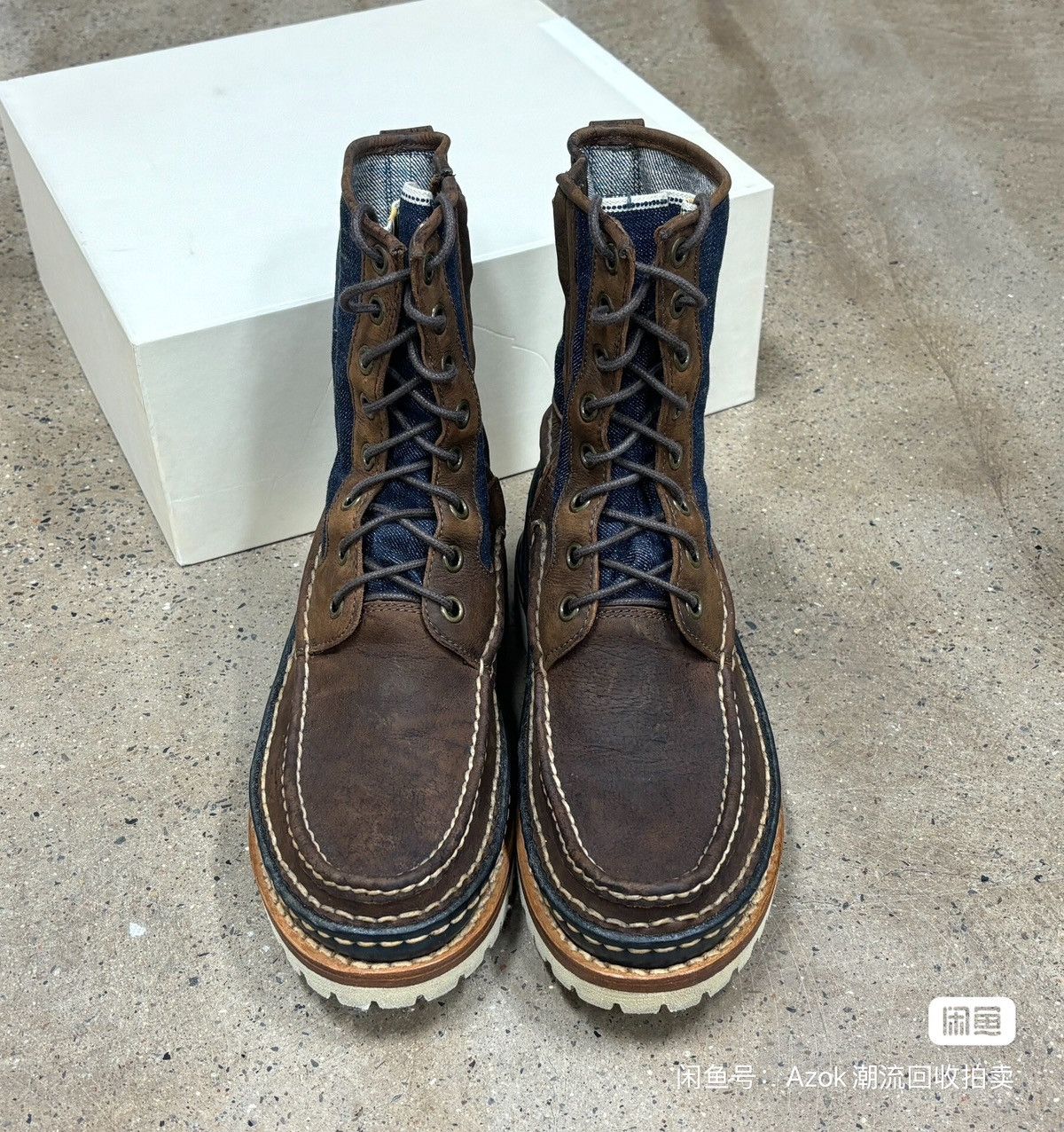 Visvim Visvim Grizzly Boots Folk Indigo Size US 10 / EU 43 - 2 Thumbnail