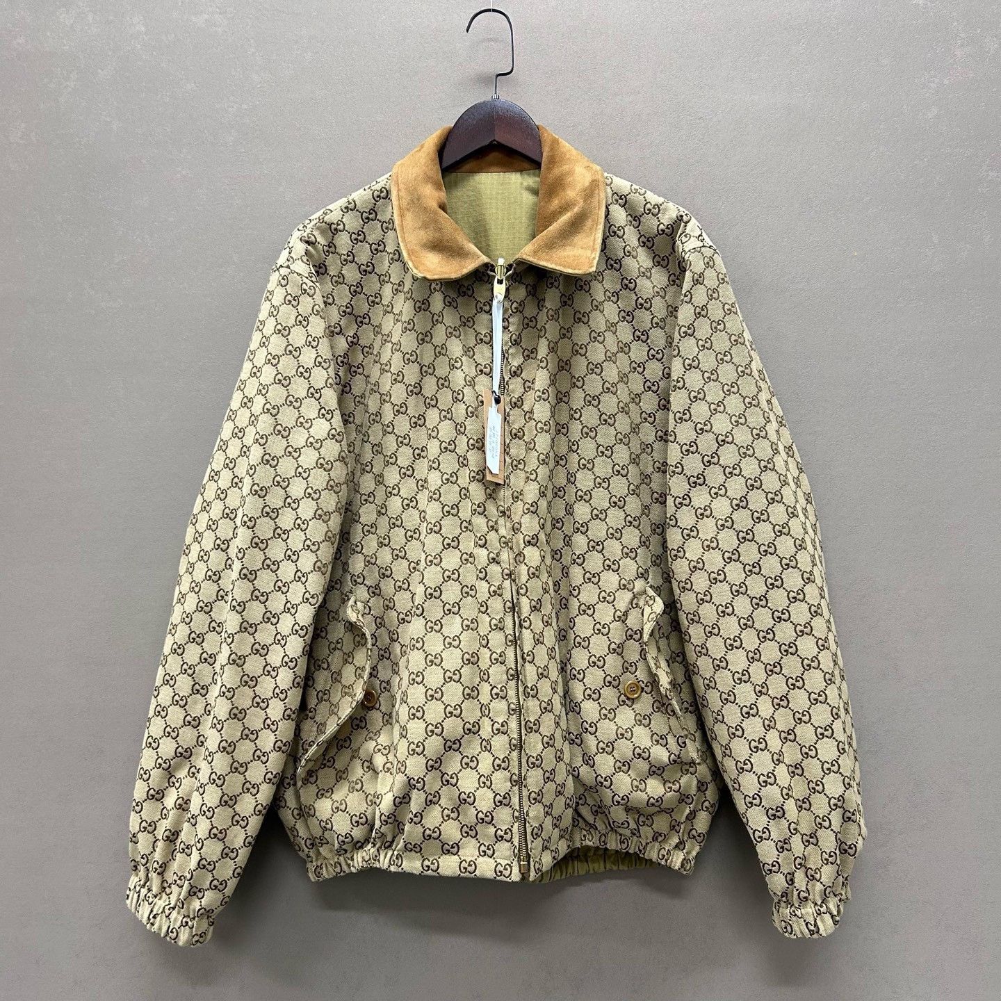 Gucci Gucci Double G Monogram Embroidered Reversible Jacket Size US M / EU 48-50 / 2 - 1 Thumbnail
