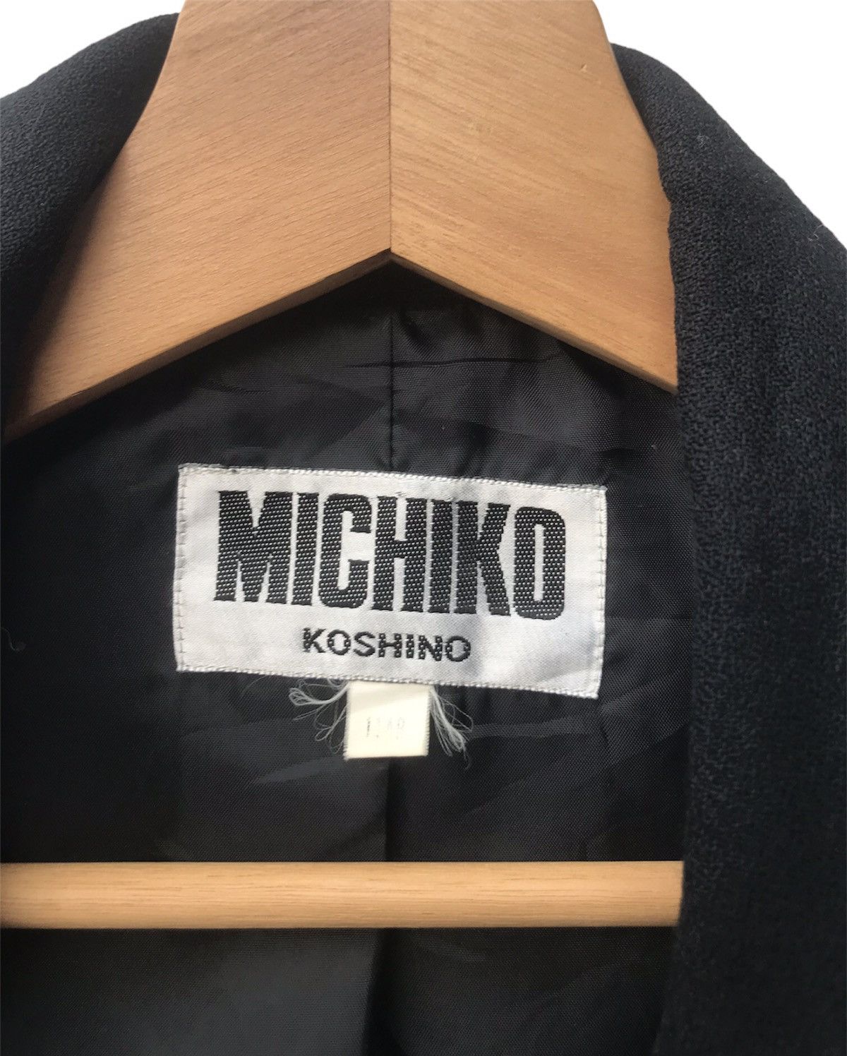 Michiko Koshino × Michiko Koshino London Michiko Koshino Double Breasted Wool Coat Size 11AR Size XS / US 0-2 / IT 36-38 - 10 Thumbnail