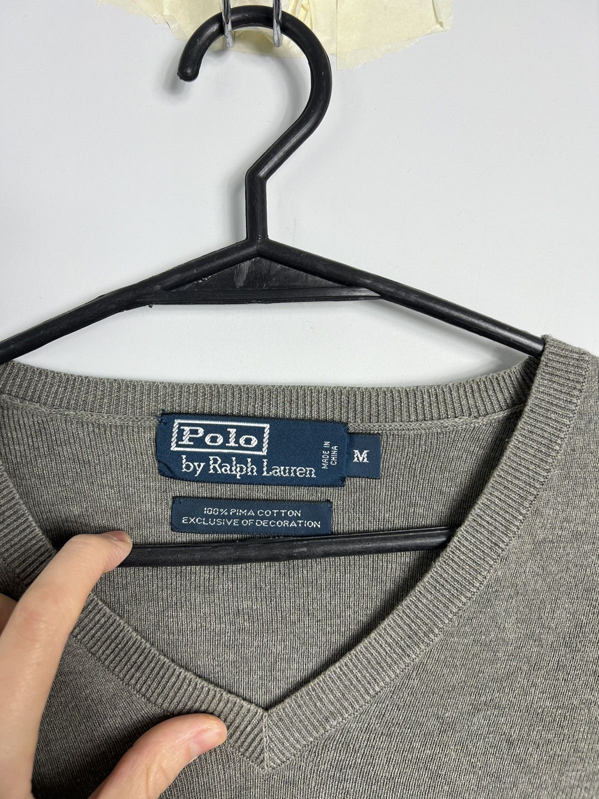 Polo Ralph Lauren × Ralph Lauren Sweater Polo Ralph Lauren 100% Pima Cotton Size US M / EU 48-50 / 2 - 2 Thumbnail