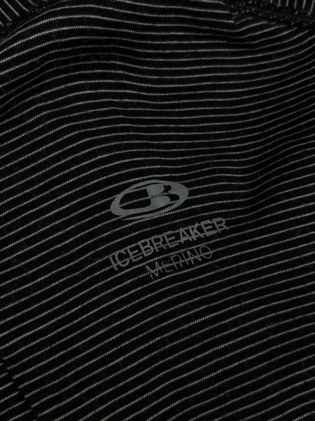 Icebreaker Icebreaker Merino 200 Bodyfit Striped Base Layer Sweater Size L / US 10 / IT 46 - 8 Thumbnail