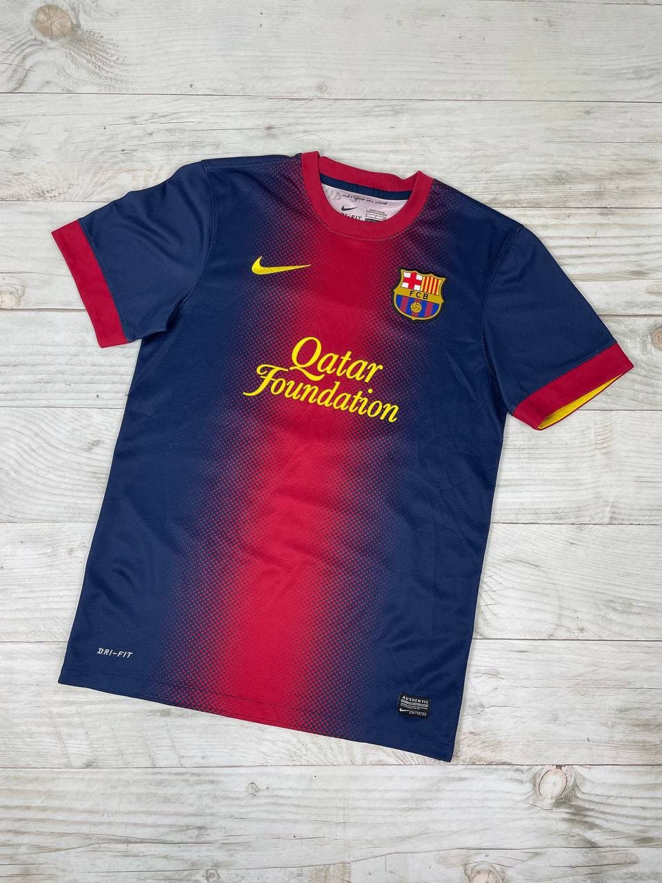 Nike Nike Barcelona 2012 2013 Messi #10 Player Issue Jersey Size US S / EU 44-46 / 1 - 2 Thumbnail