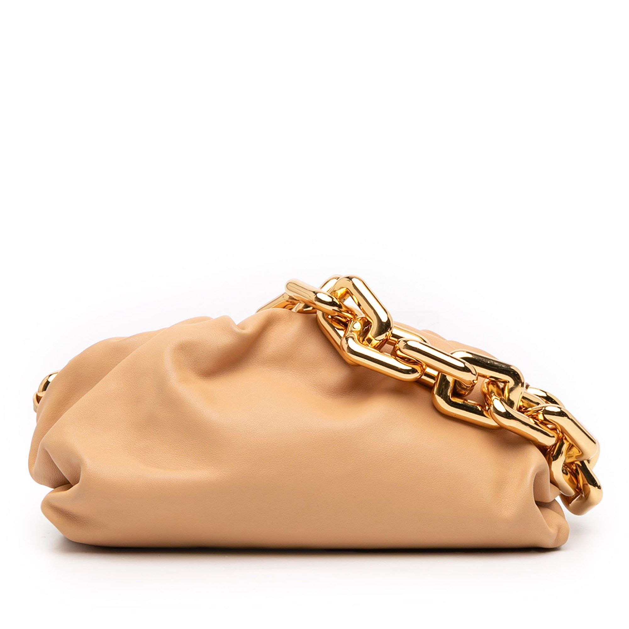 Bottega Veneta Bottega Veneta Small Lambskin Chain Pouch Size ONE SIZE - 1 Thumbnail