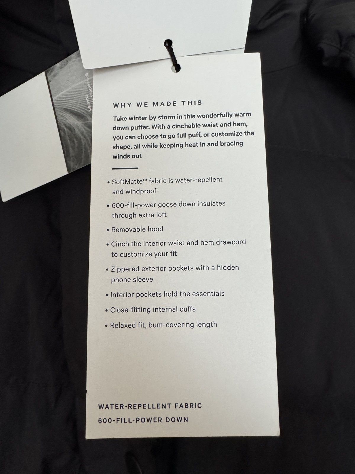 Lululemon Wunder Puff Jacket Size L / US 10 / IT 46 - 6 Thumbnail