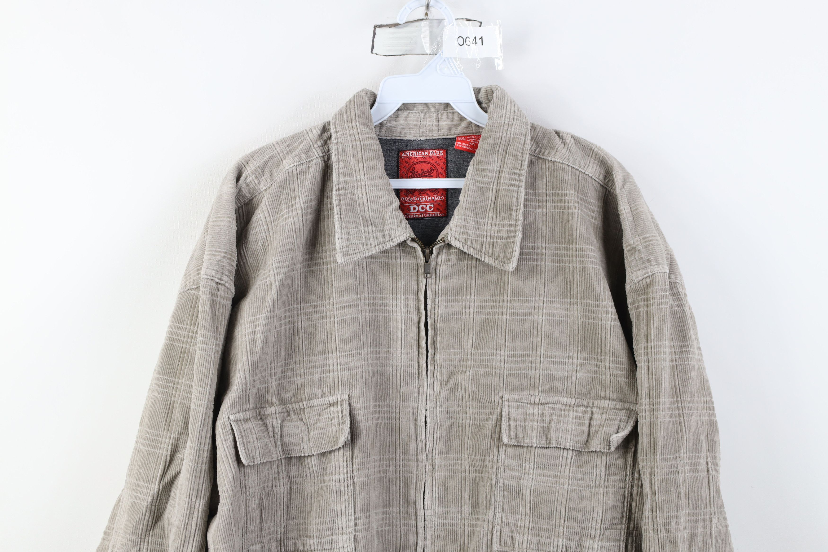 Vintage Vintage 90s Streetwear Full Zip Shirt Jacket Jac Shirt Size US XXL / EU 58 / 5 - 2 Thumbnail