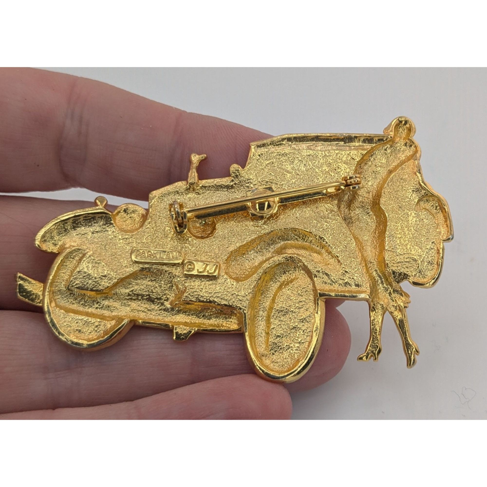 Other Vintage Parklane Jonette Jewelry Car With Flapper Brooch Size ONE SIZE - 8 Thumbnail