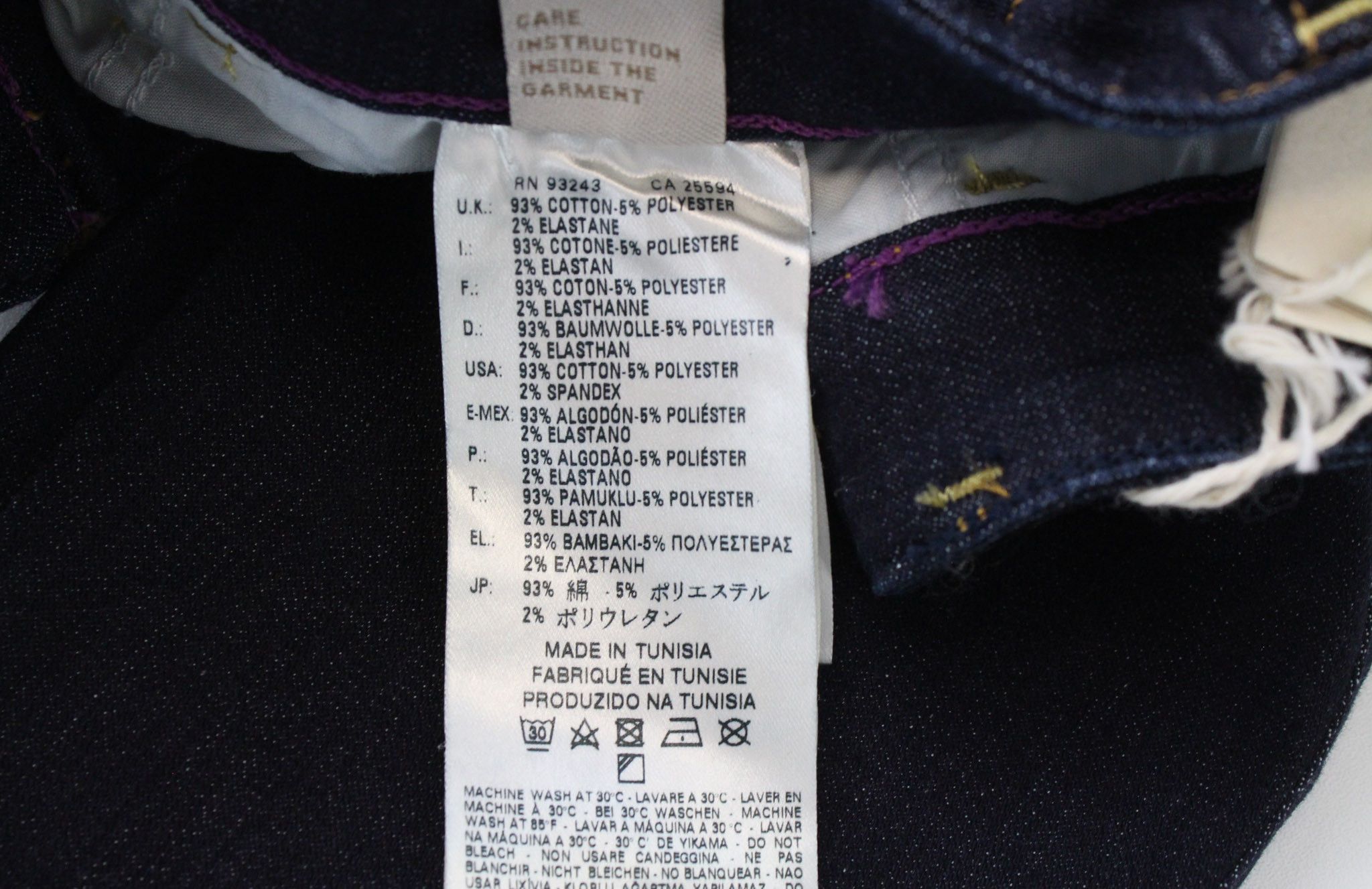 Diesel SKINZEE 0813C W24/L32 Blue Girls Jeans 71846 Size 24" / US 00 / IT 34 - 8 Thumbnail