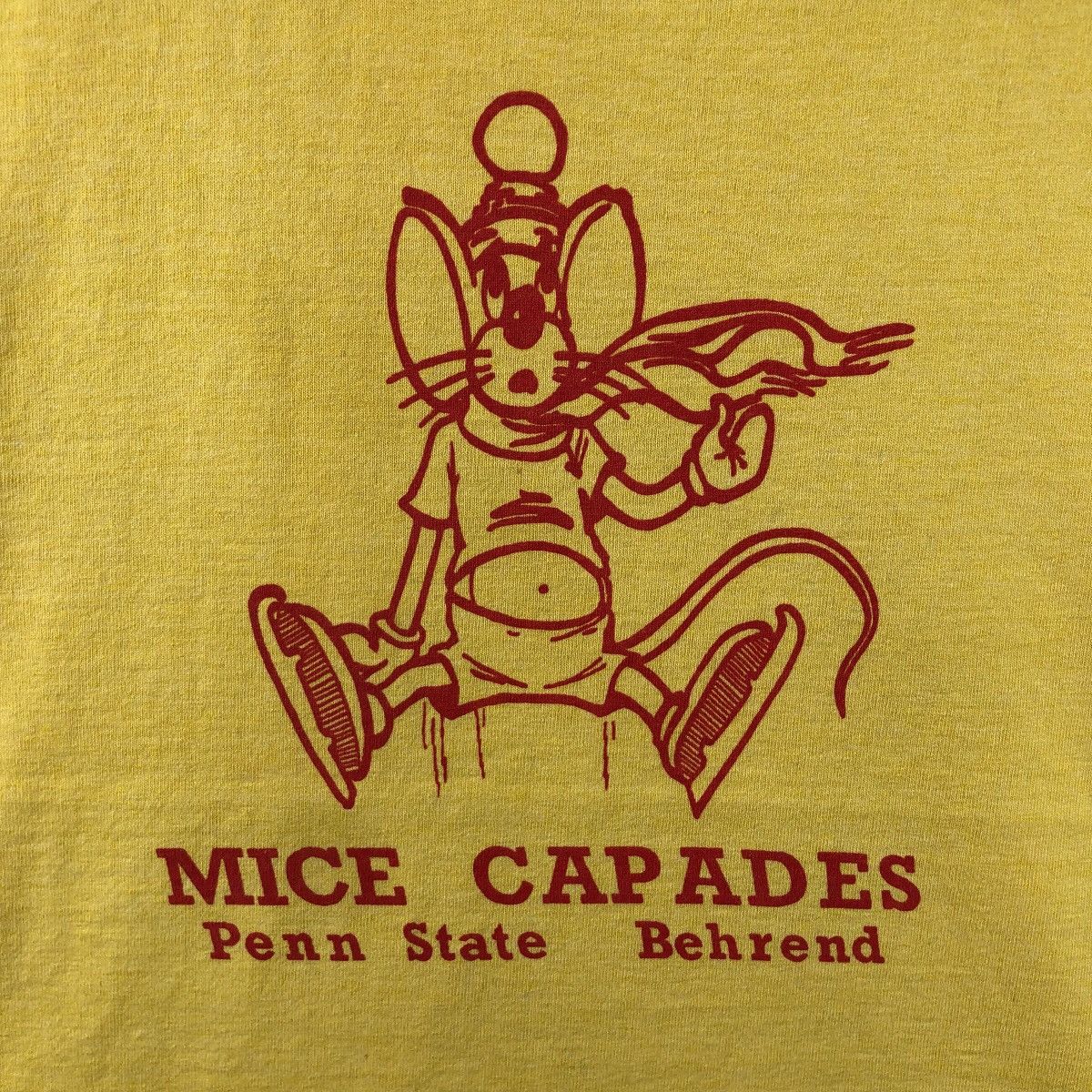 Cartoon Network × Vintage Vintage MICE CAPADES Penn State Behrend Tee Shirt Cartoon Size US M / EU 48-50 / 2 - 3 Thumbnail
