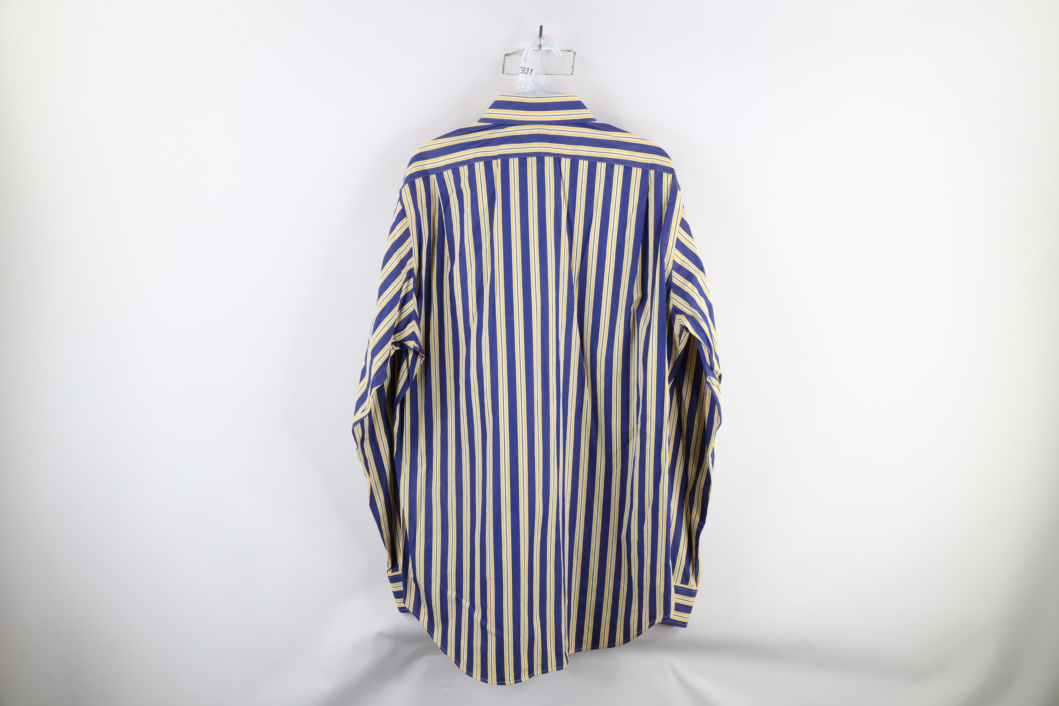 Polo Ralph Lauren Vintage 90s Ralph Lauren Classic Fit Striped Button Shirt Size US M / EU 48-50 / 2 - 7 Thumbnail