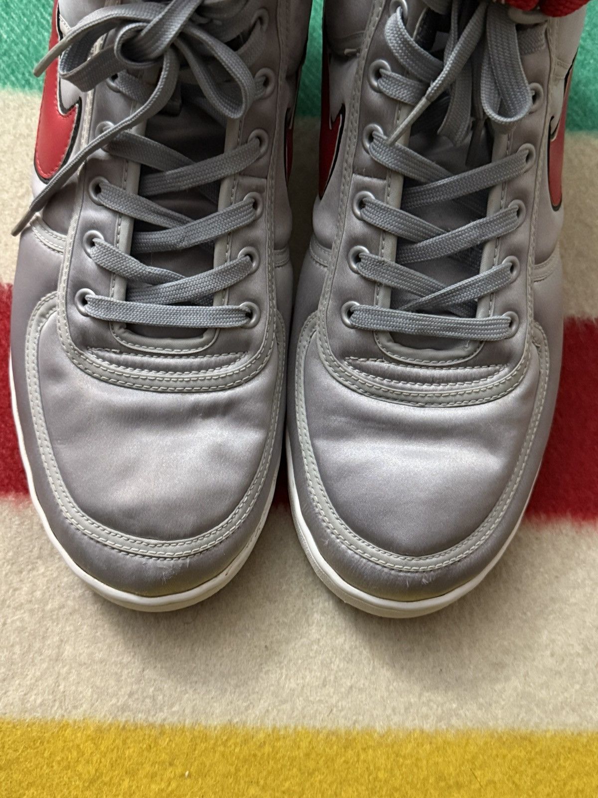 Nike 2002 Nike Vandal Supreme High Metallic Silver 304715061 11.5 Size US 11.5 / EU 44-45 - 7 Thumbnail
