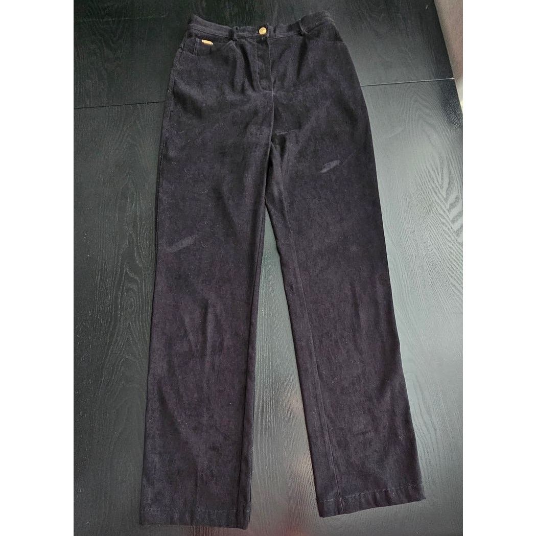 St. John ST. JOHN SPORT Women's Casual High Rise Straight Leg Pants 8 Size 30" / US 8 / IT 44 - 1 Thumbnail