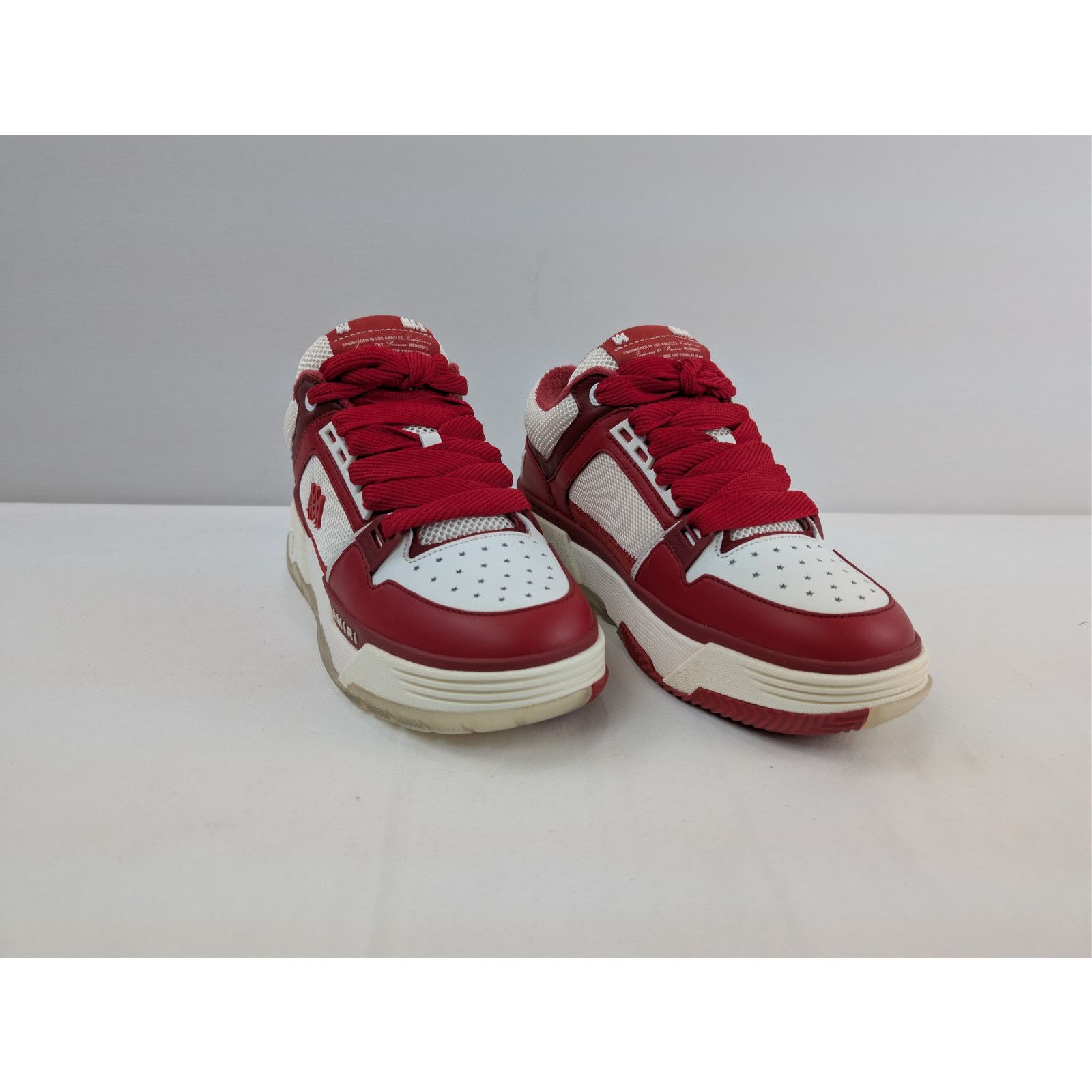 Amiri o1rshd1 MA-1 Sneakers in Alabaster Red Size US 7 / EU 40 - 6 Thumbnail