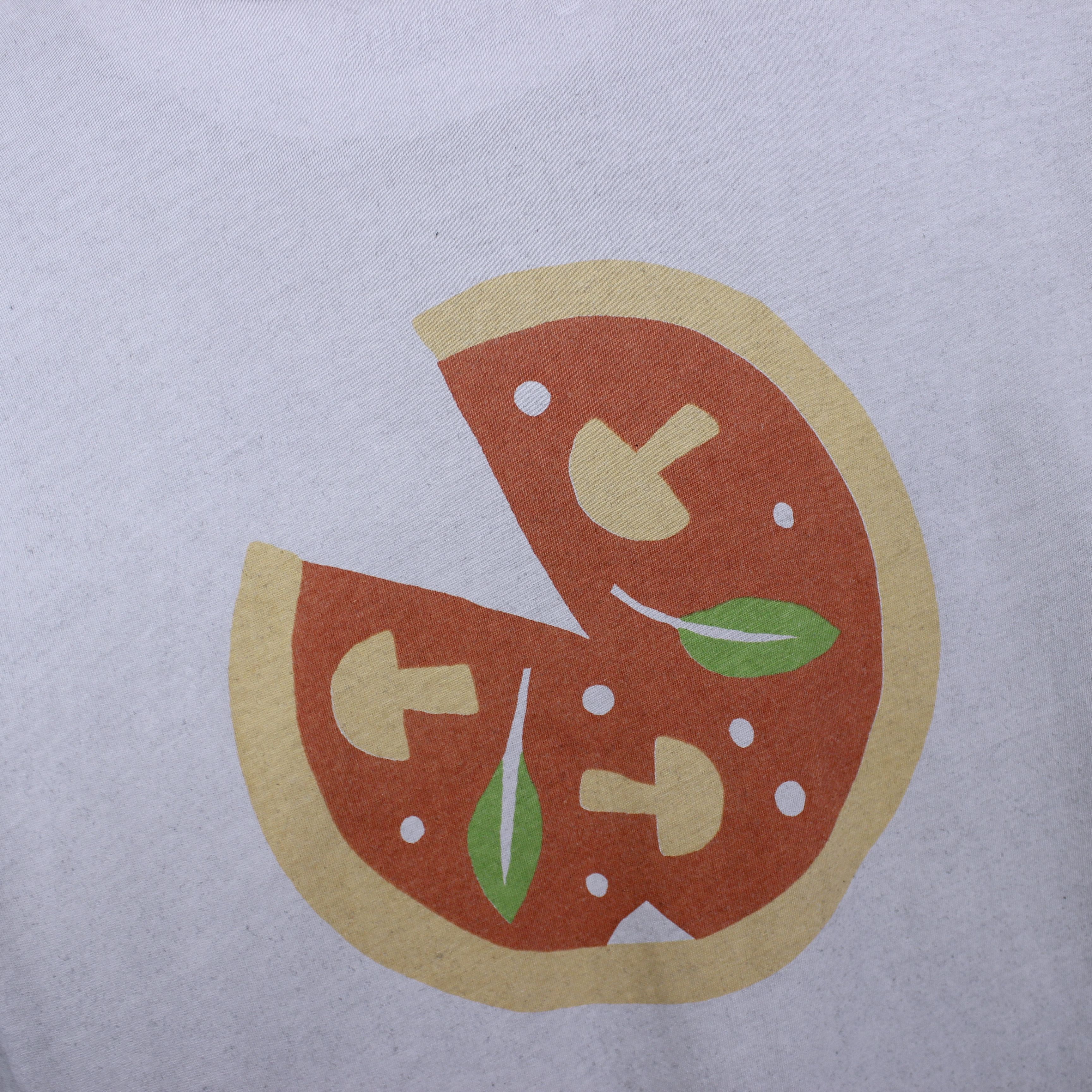 Mollusk Mollusk t shirt Pizza logo M vintage made in USA Size US M / EU 48-50 / 2 - 8 Thumbnail