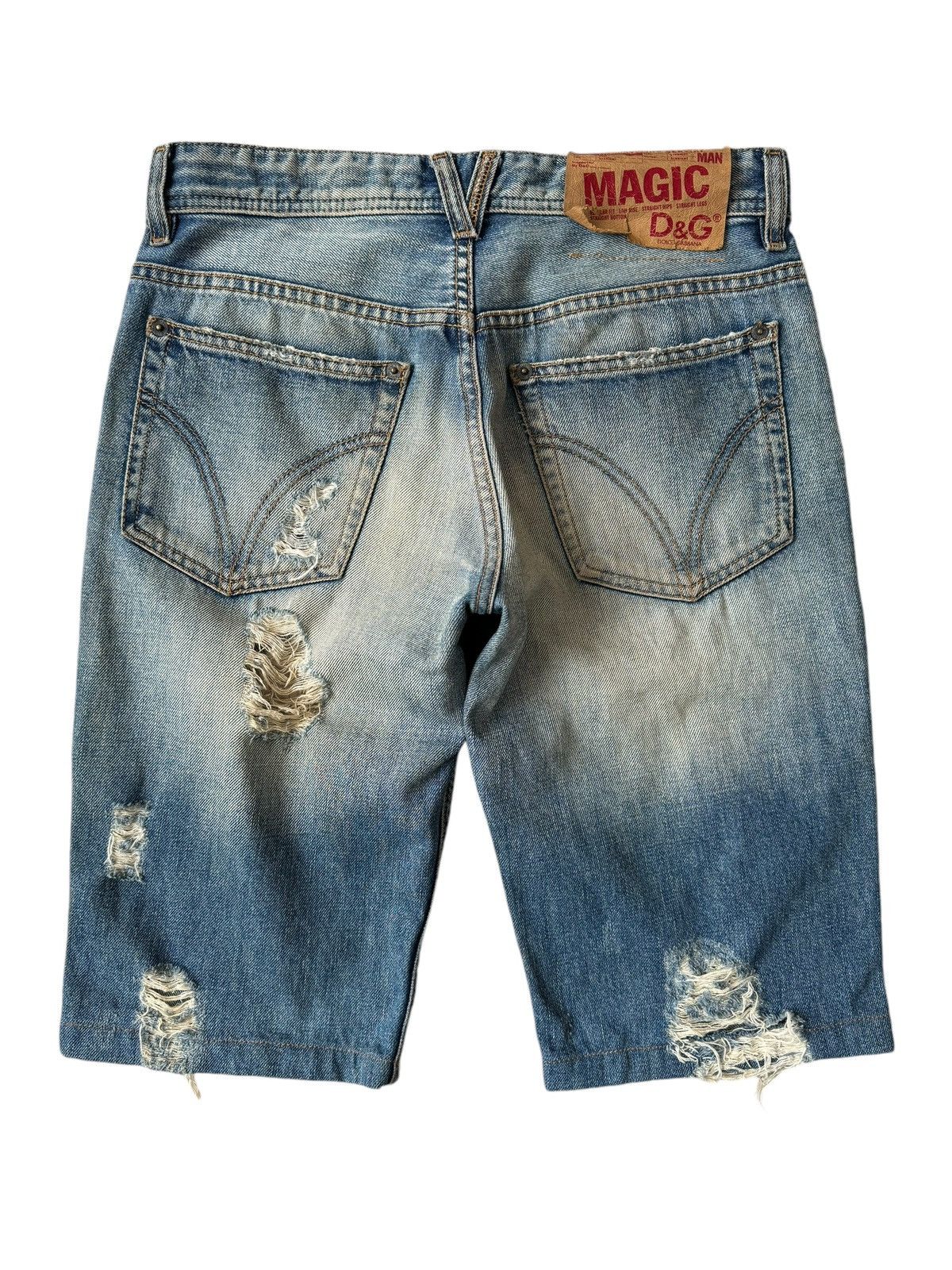 Old DOLCE&GABBANA　Baggy Shorts DOLCE & GABBANA D&G Cargo Half Pants Shorts men 46 Military