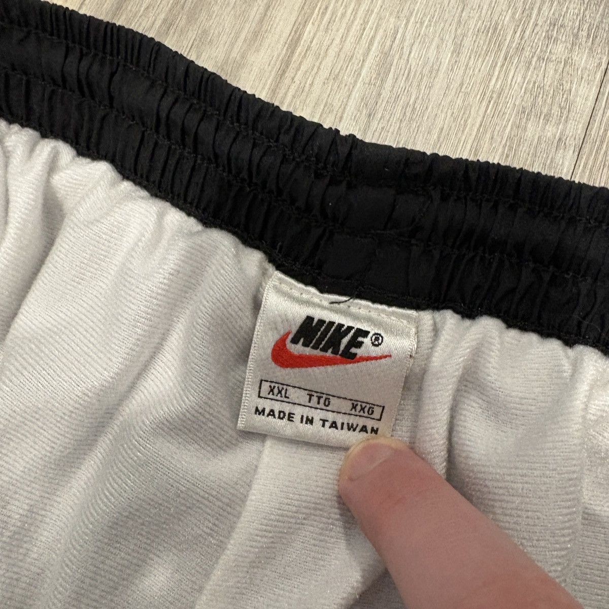 Nike × Vintage 80s Vintage Nike Lined Trackpants Size US 36 / EU 52 - 4 Thumbnail